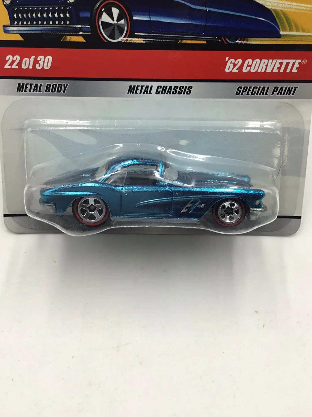 Hot wheels classics series 5 1962 Corvette Blue BB5 - Image 2