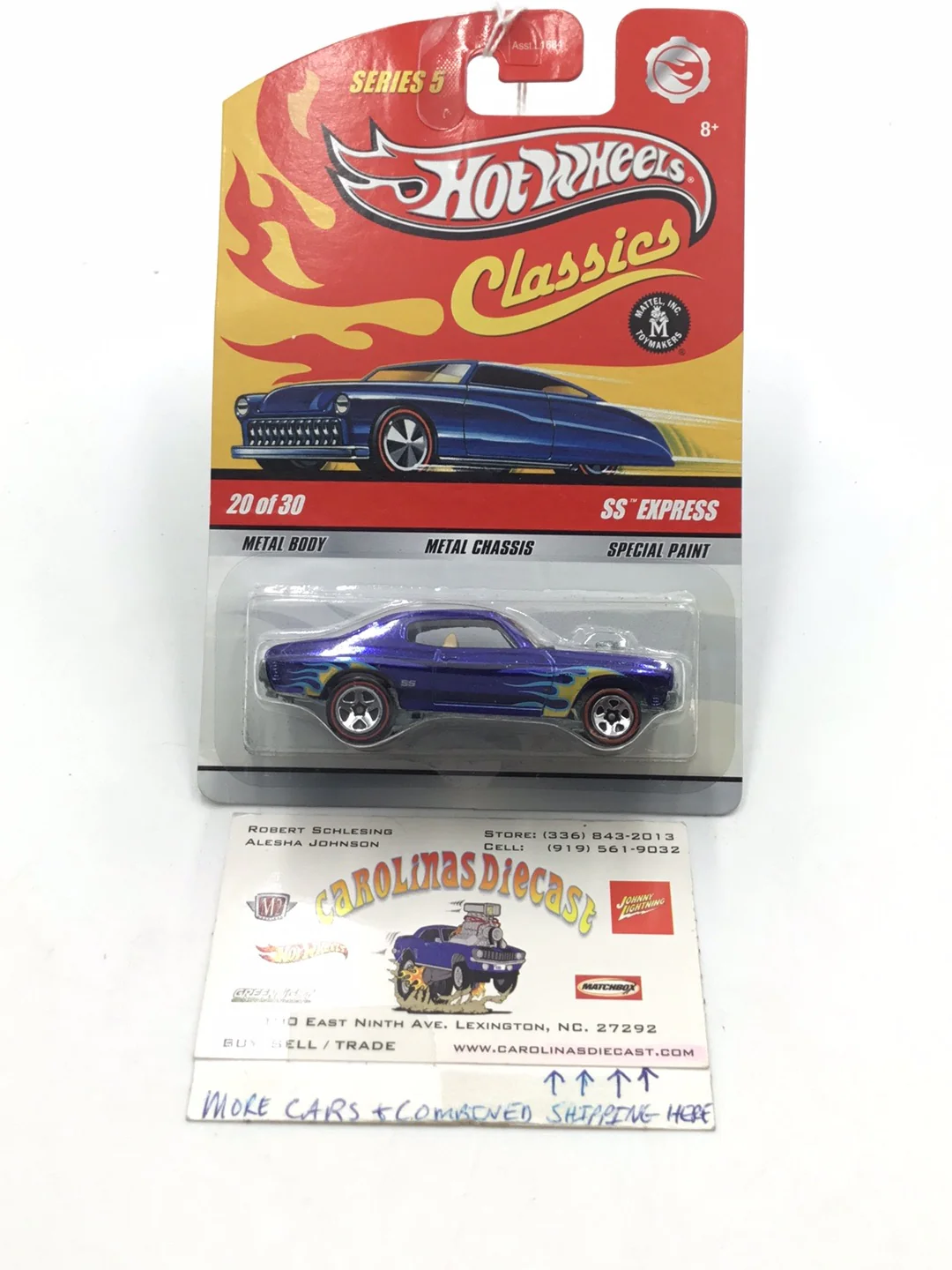 Hot wheels classics series 5 #20 1970 Chevy SS Express Z2