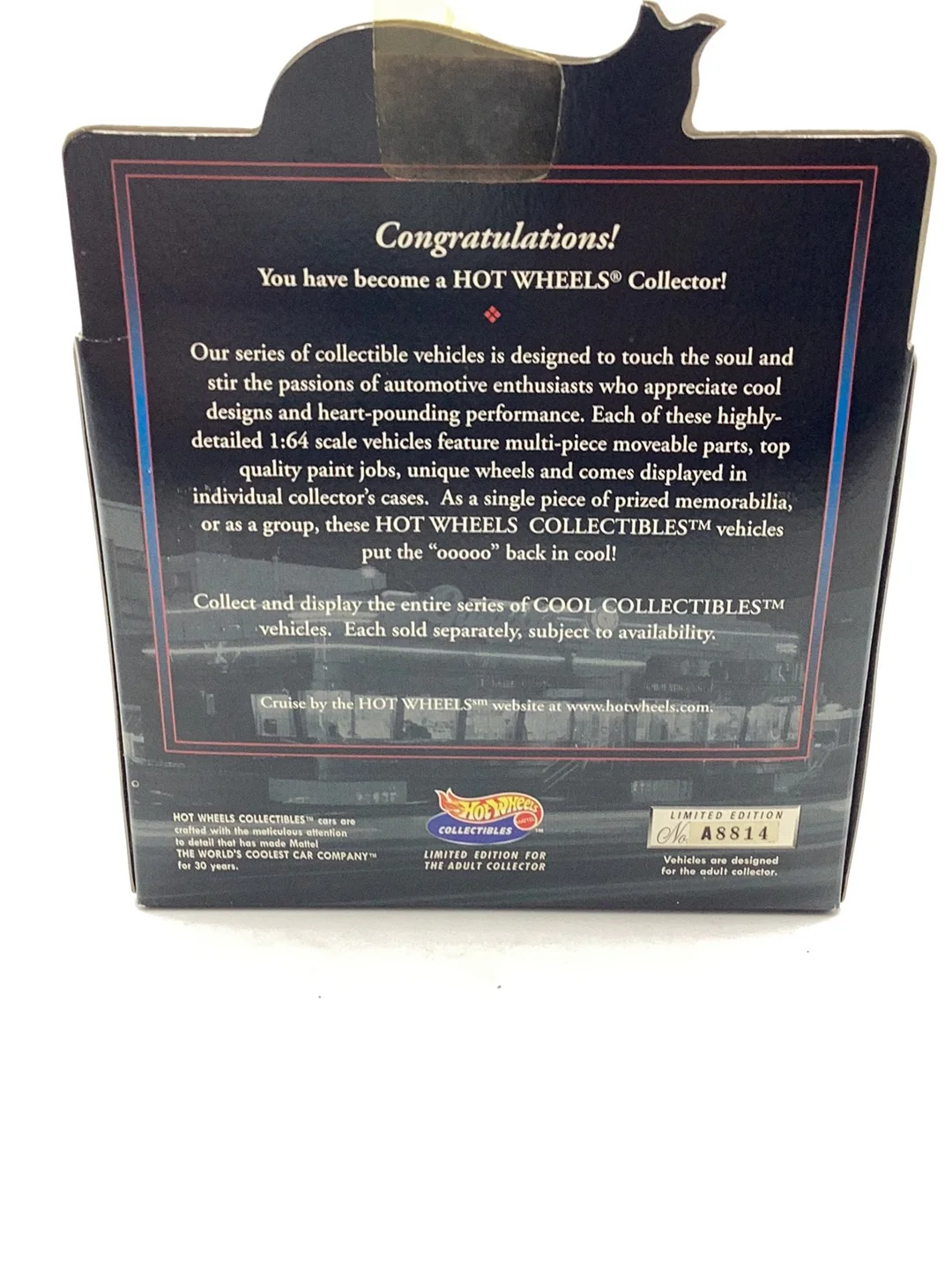 Hot Wheels Collectibles 32 Ford Coupe #8814 - Image 7