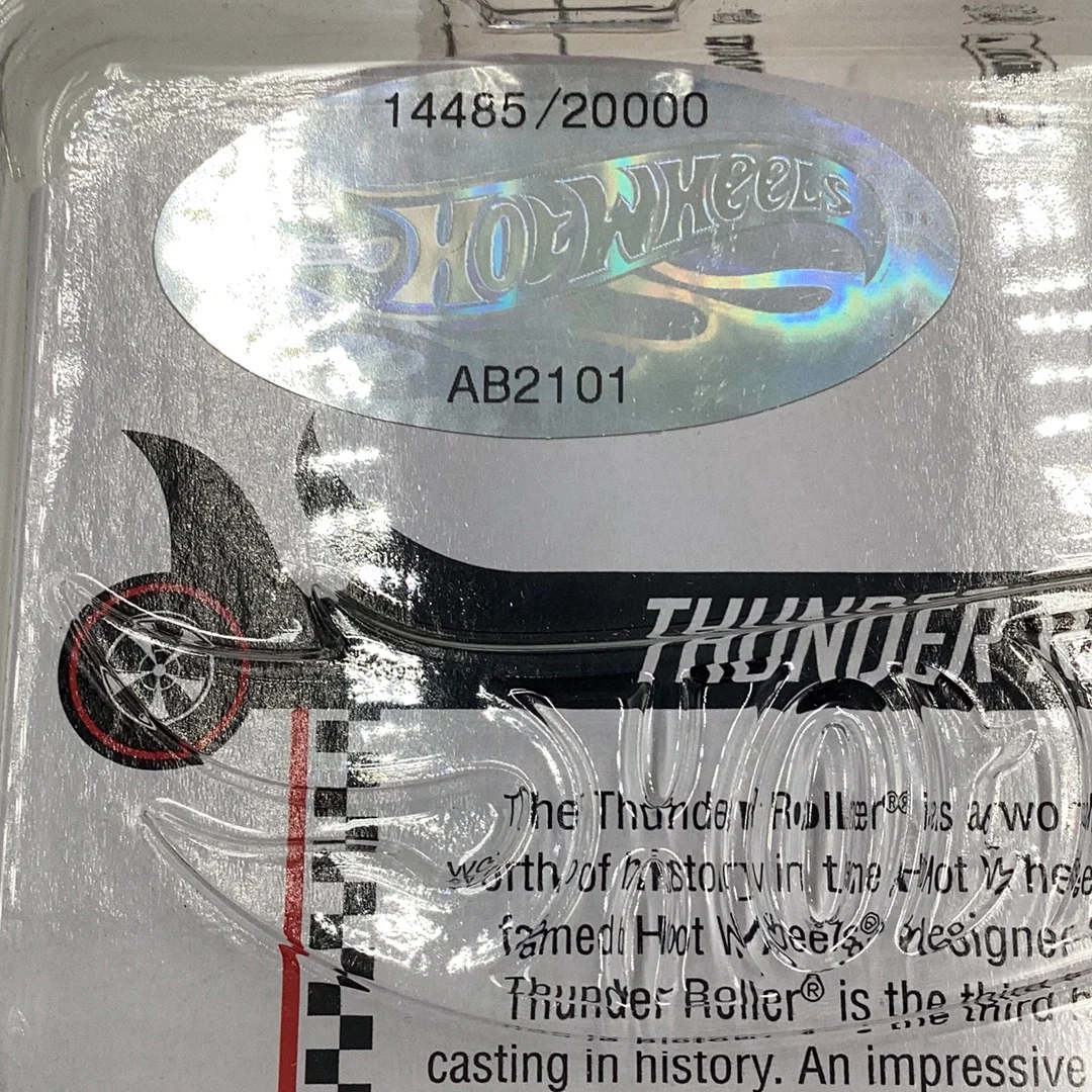 Hot wheels collectors.com Thunder Roller 14485/20000 with protector - Image 9