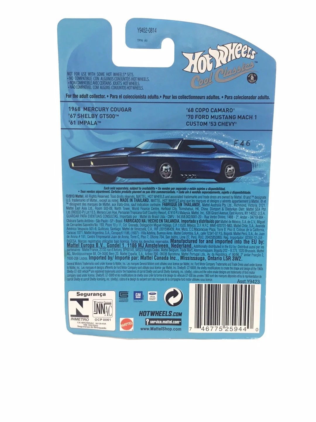 Hot wheels cool classics 70 Ford Mustang Mach 1 #29 LL2 - Image 6