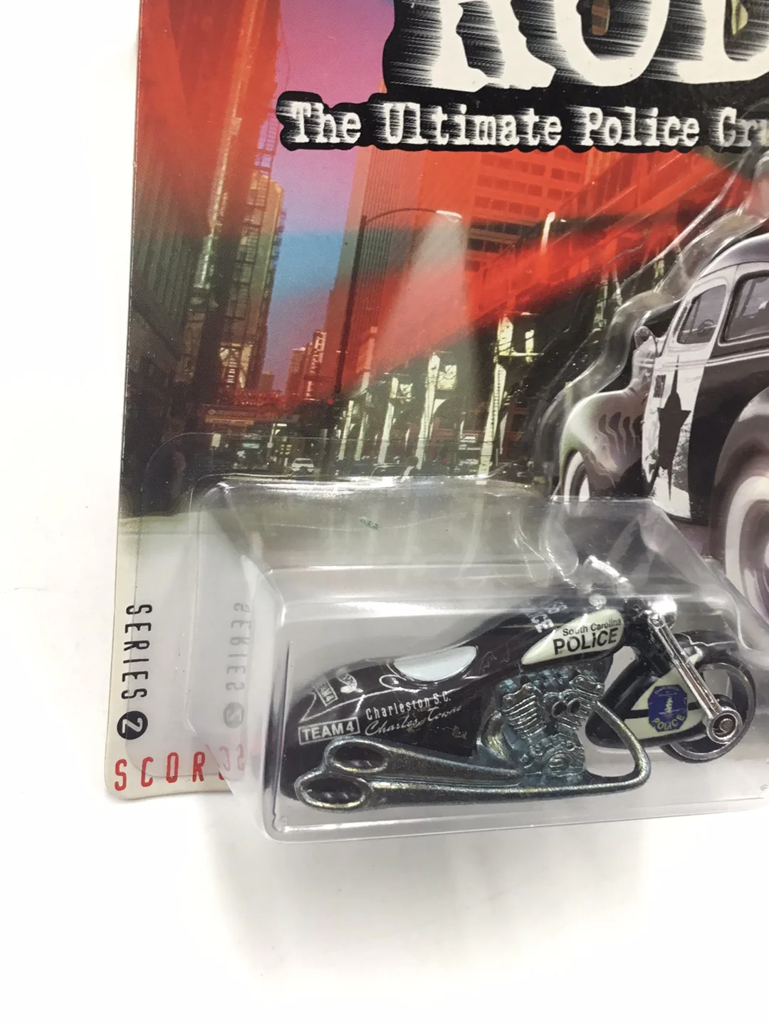 Hot wheels Cop Rods series 2 Scorching Scooter NN3 (spin rack) - Image 3