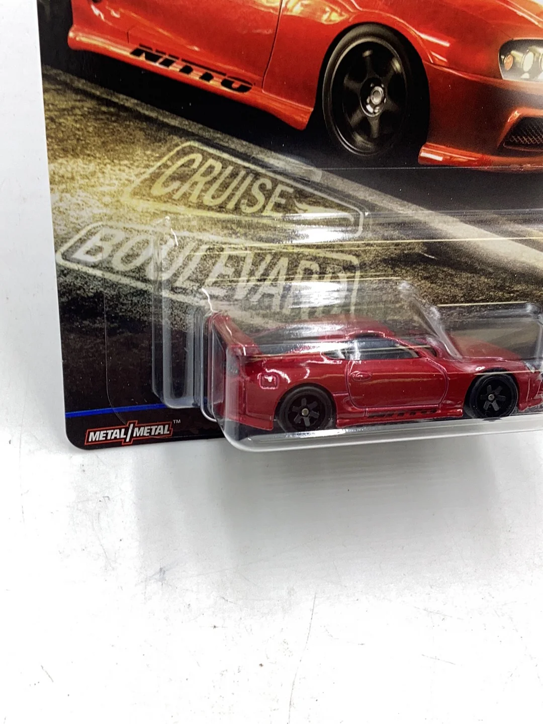 Hot Wheels Cruise boulevard Toyota Supra 1/5 with protector - Image 4