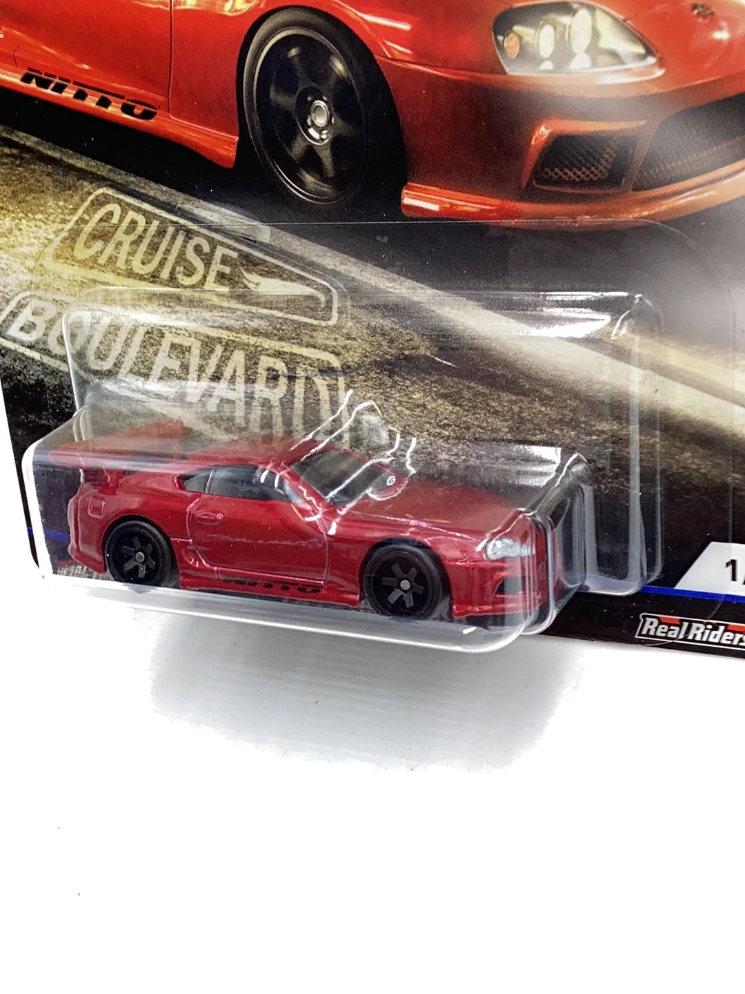 Hot Wheels Cruise boulevard Toyota Supra 1/5 with protector - Image 5