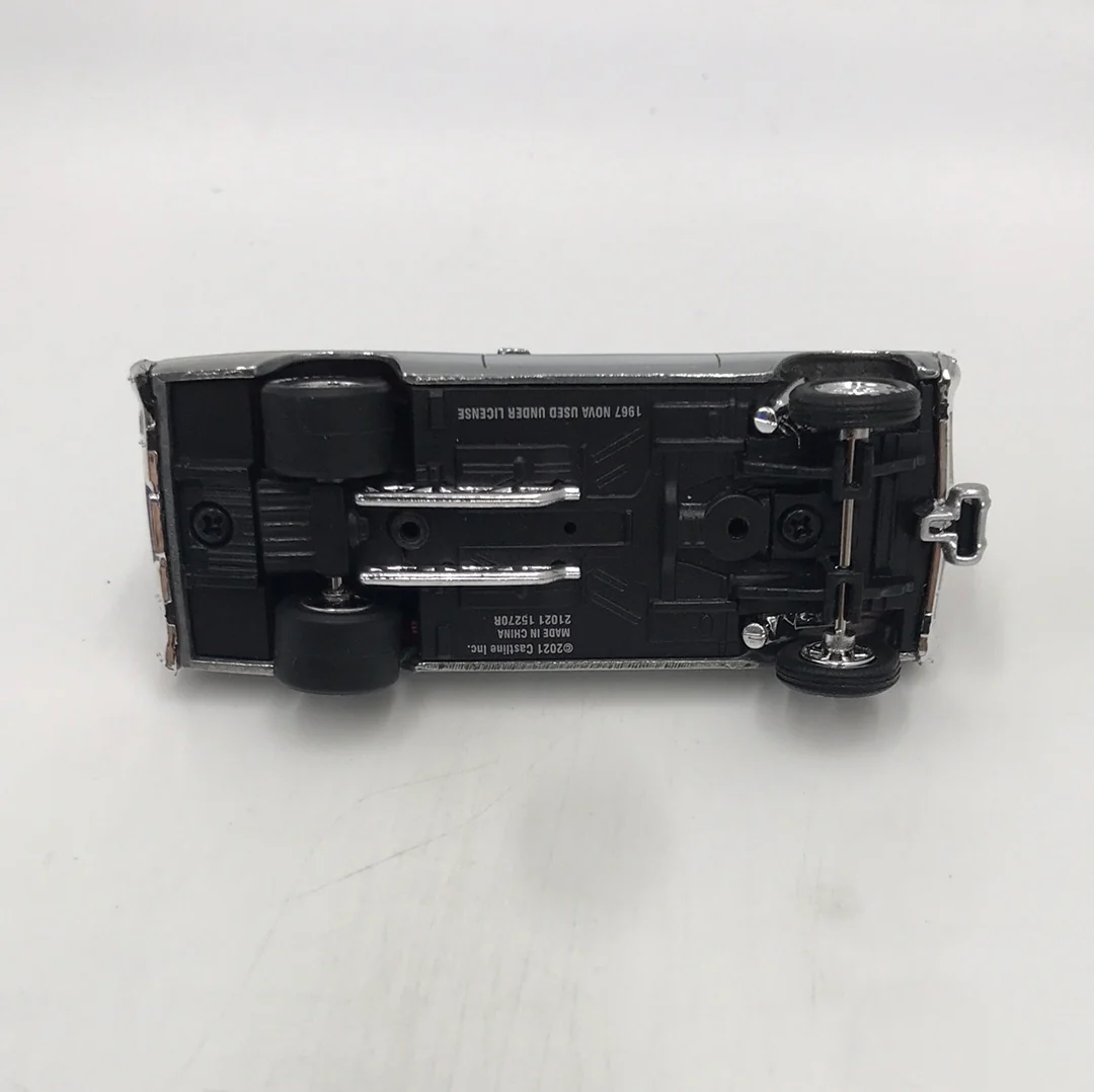 Hot wheels CUSTOM 1967 Nova chrome Real riders loose - Image 10