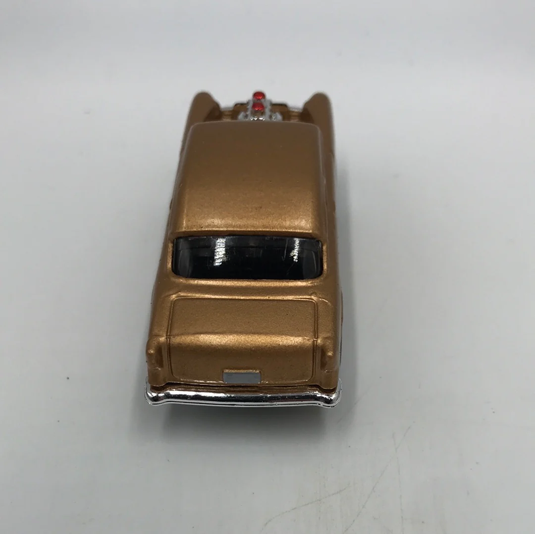 Hot wheels CUSTOM 55 Chevy bel air gasser Gold Real riders loose - Image 4