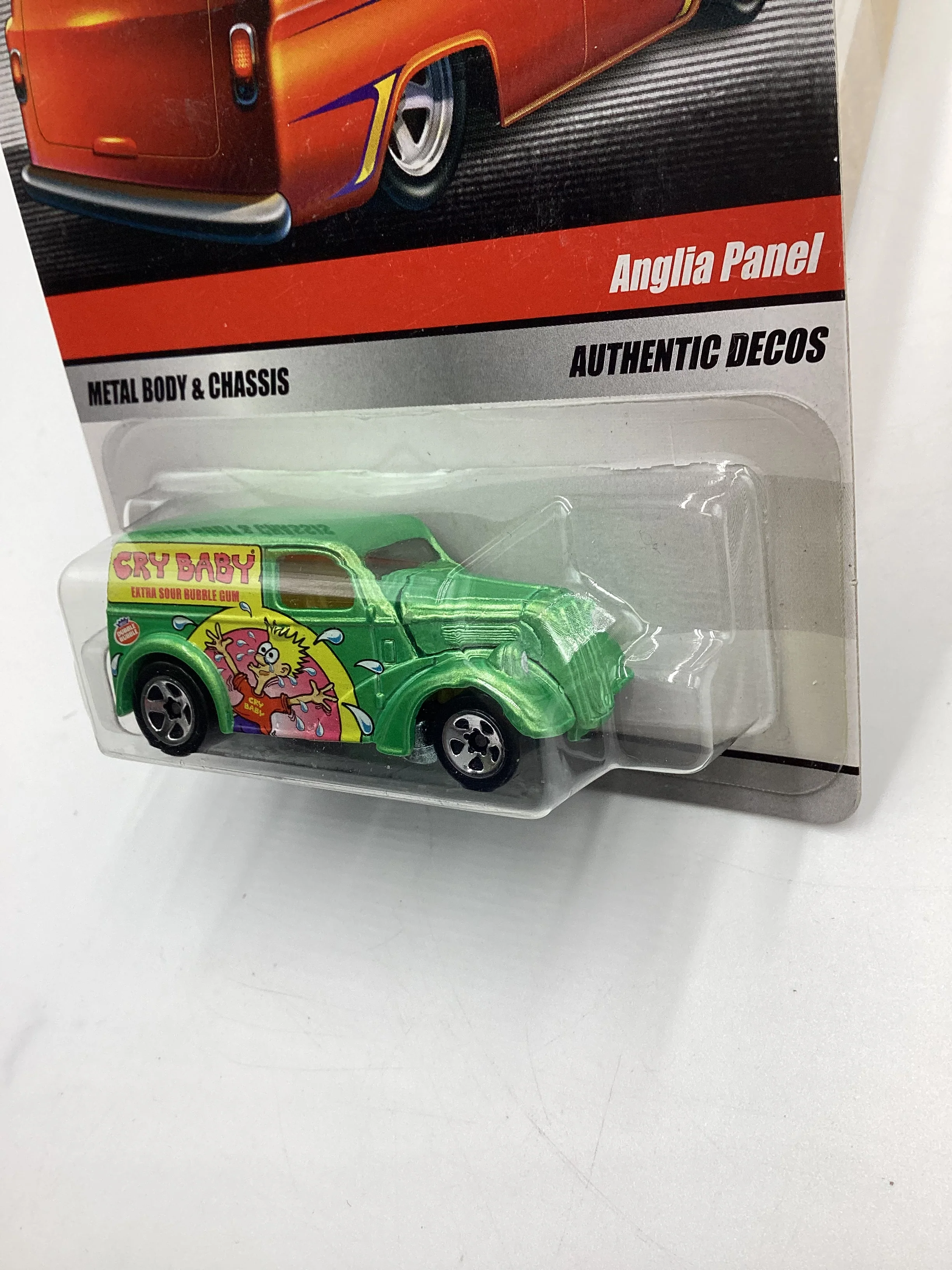 Hot Wheels Delivery Cry Baby Anglia Panel Green (SR) - Image 4