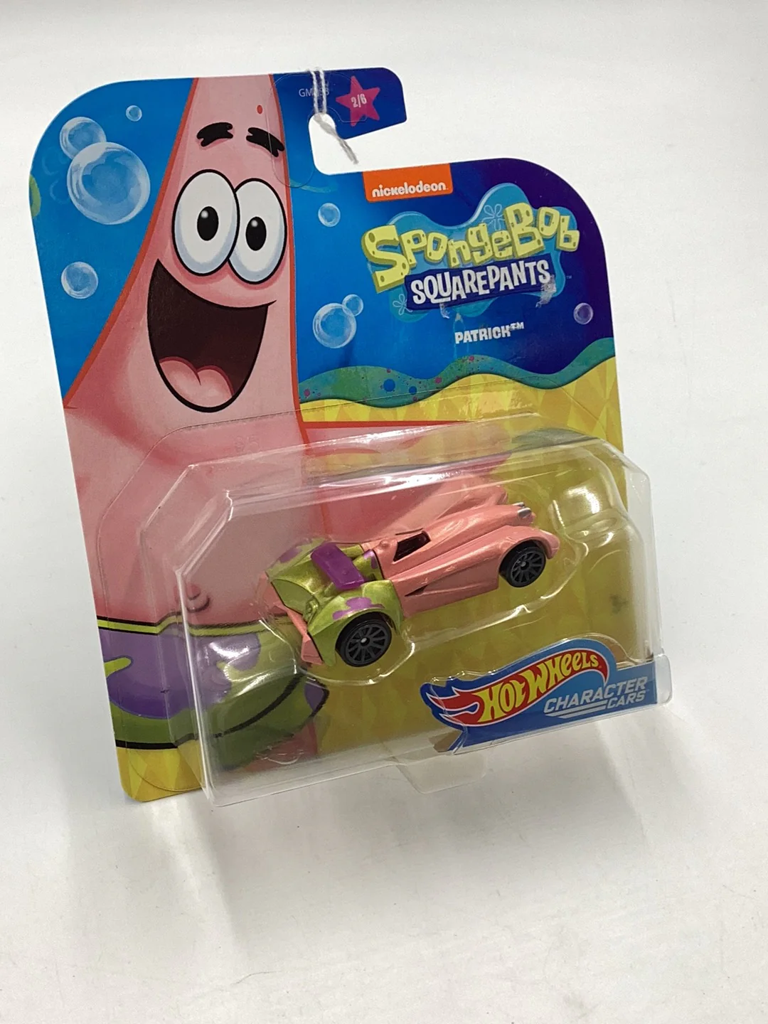Hot Wheels Nickelodeon Character Cars Patrick 2/6 112D - Image 3
