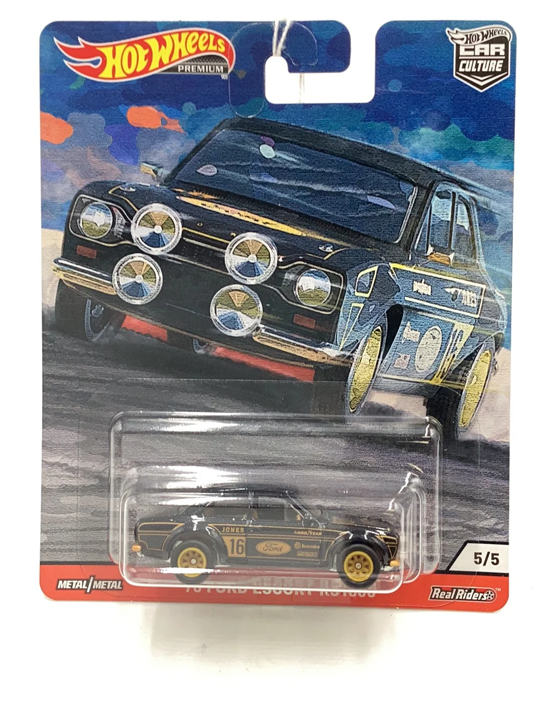 Hot Wheels Door Slammers 70 Ford Escort RS1600 5/5 247D - Image 2