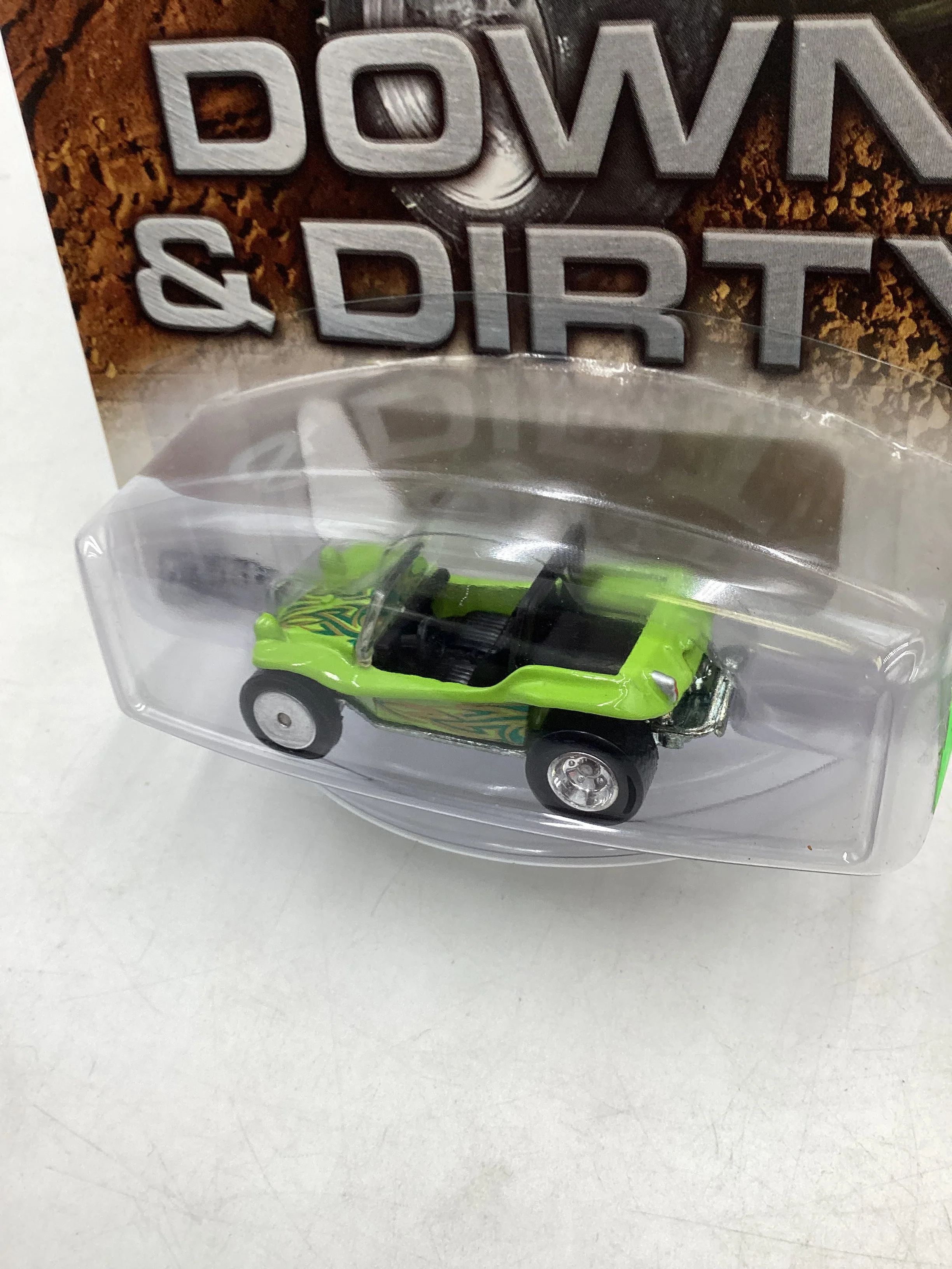 Hot Wheels Down & Dirty #4 Meyers Manx Green - Image 4