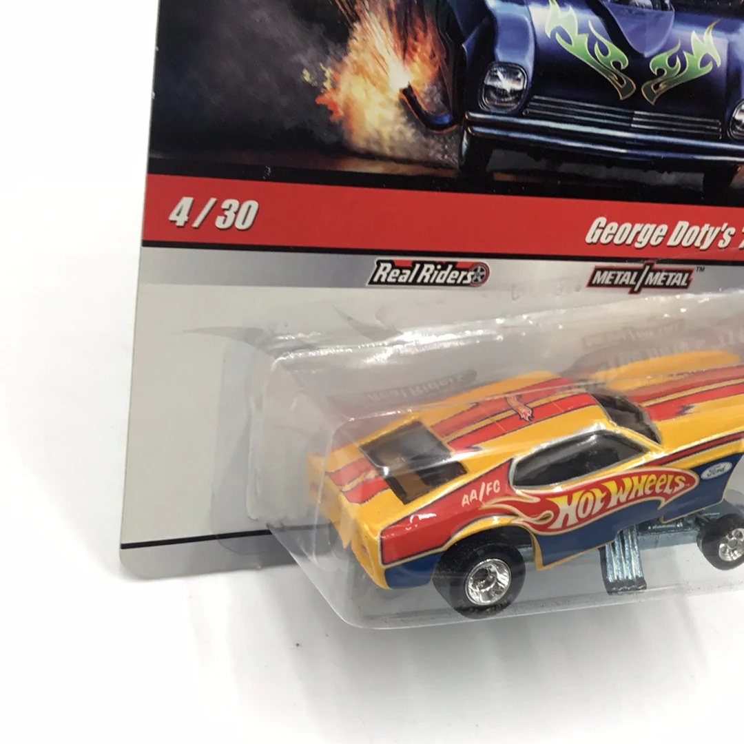 Hot wheels drag strip demons 4/30 George Dotys 71 Mustang - Image 3