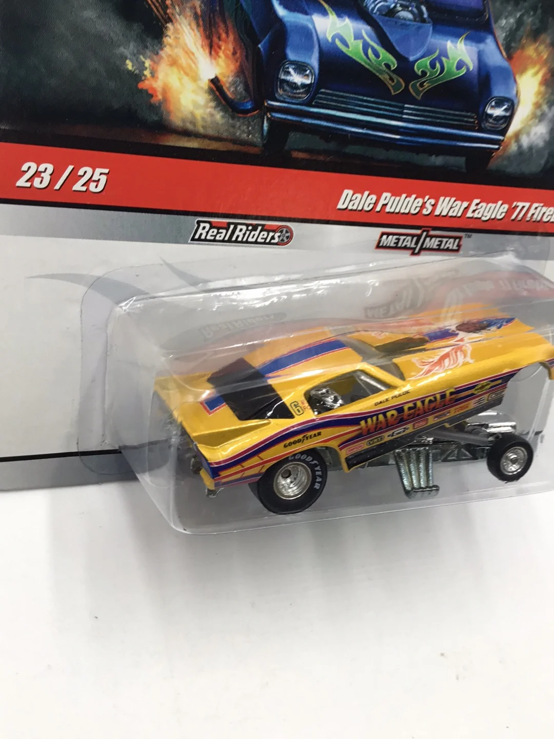 Hot wheels drag strip demons Dale Pulde War Eagle 1977 Firebird - Image 3