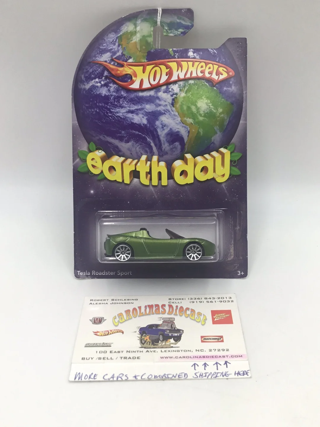 hot wheels Earth dat Tesla Roadster Sport htf