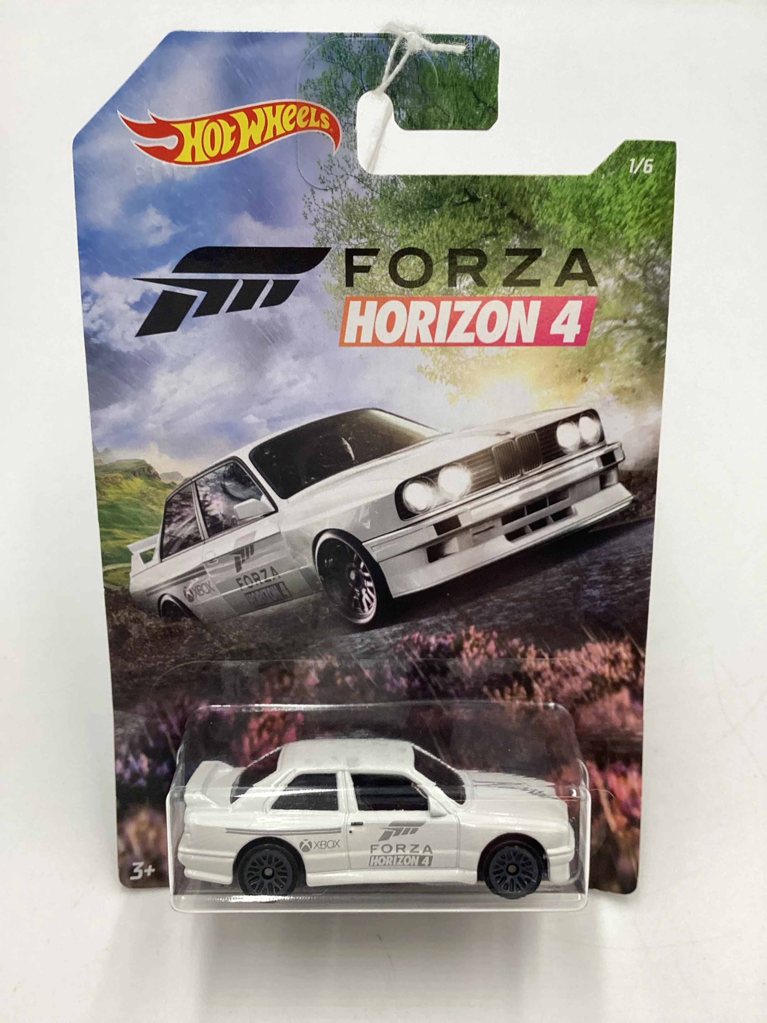 Hot Wheels Exclusive Forza Horizon 4 #1 92 BMW M3 White 154D - Image 2