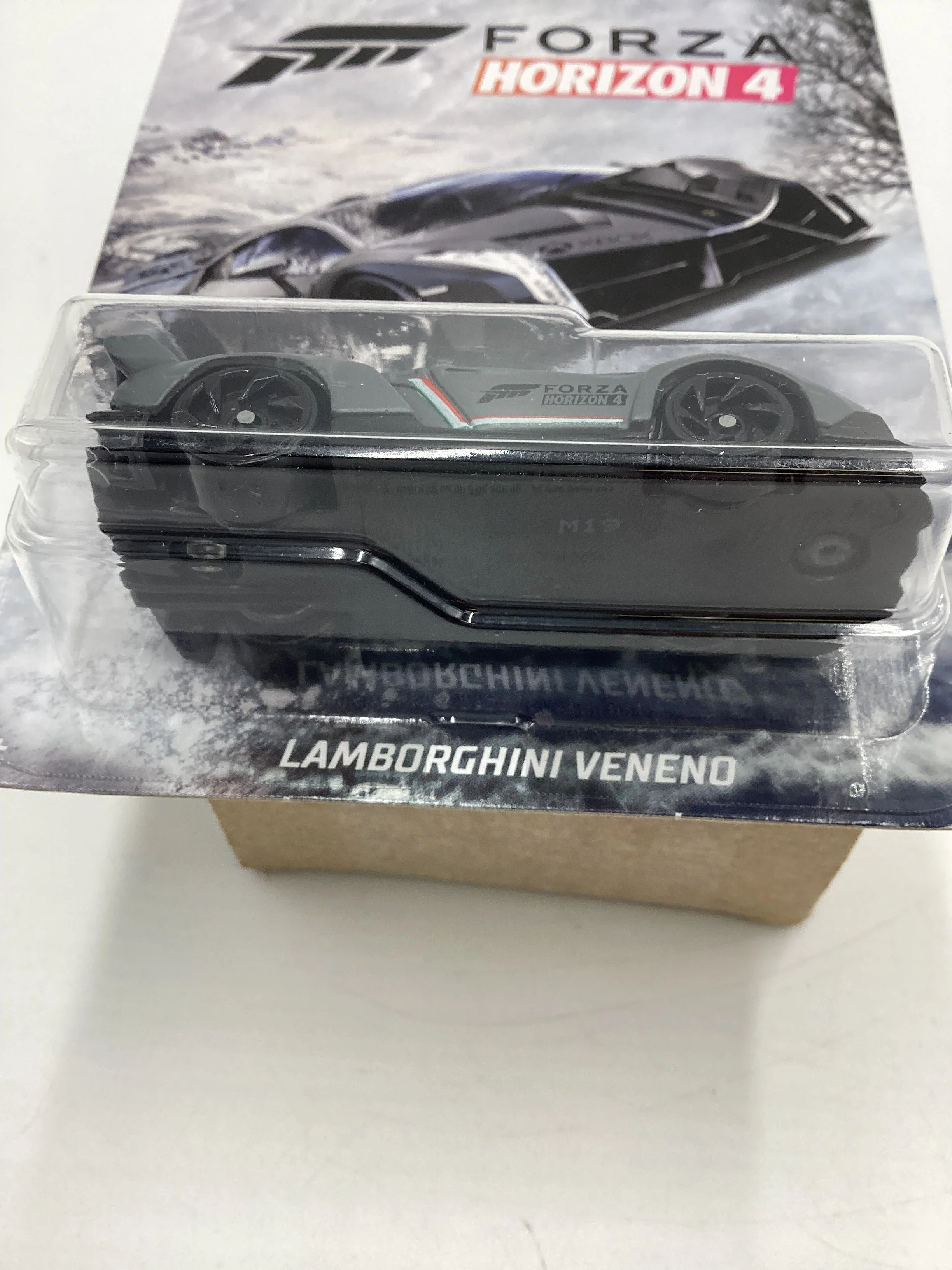 Hot Wheels Exclusive Forza Horizon 4 #5 Lamborghini Veneno Gray 152B - Image 7