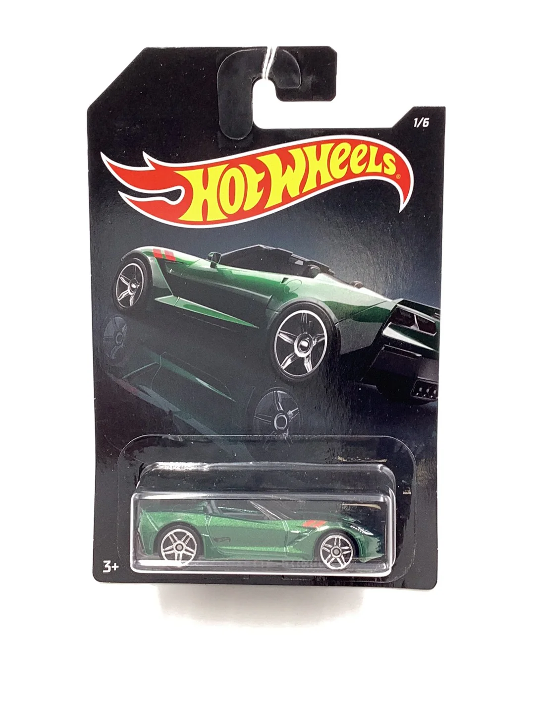 Hot wheels Exotic series 14 Corvette Stingray 1/6 Walmart exclusive 151F - Image 2