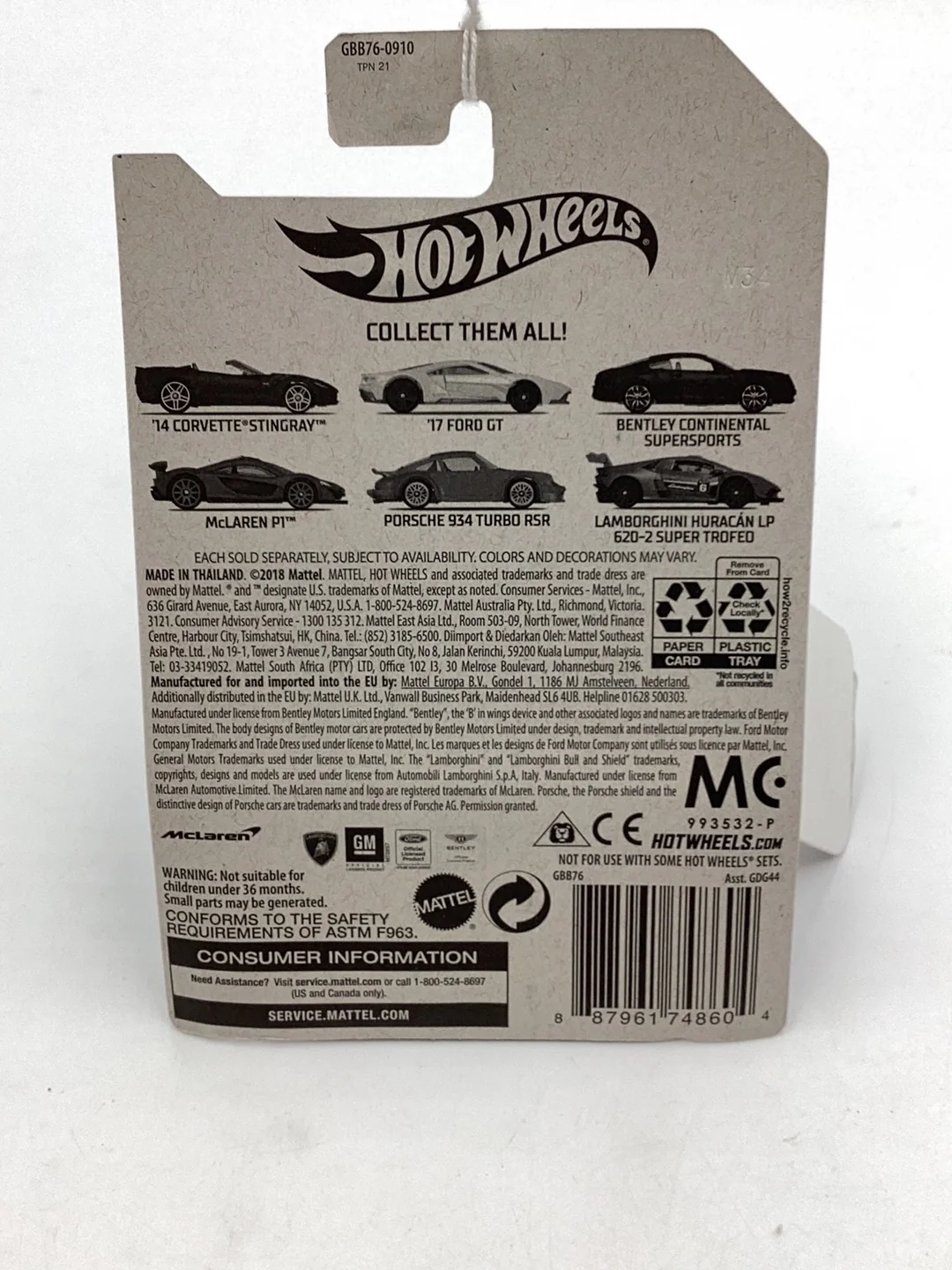 Hot wheels Exotic series McLaren P1 4/6 151F - Image 7