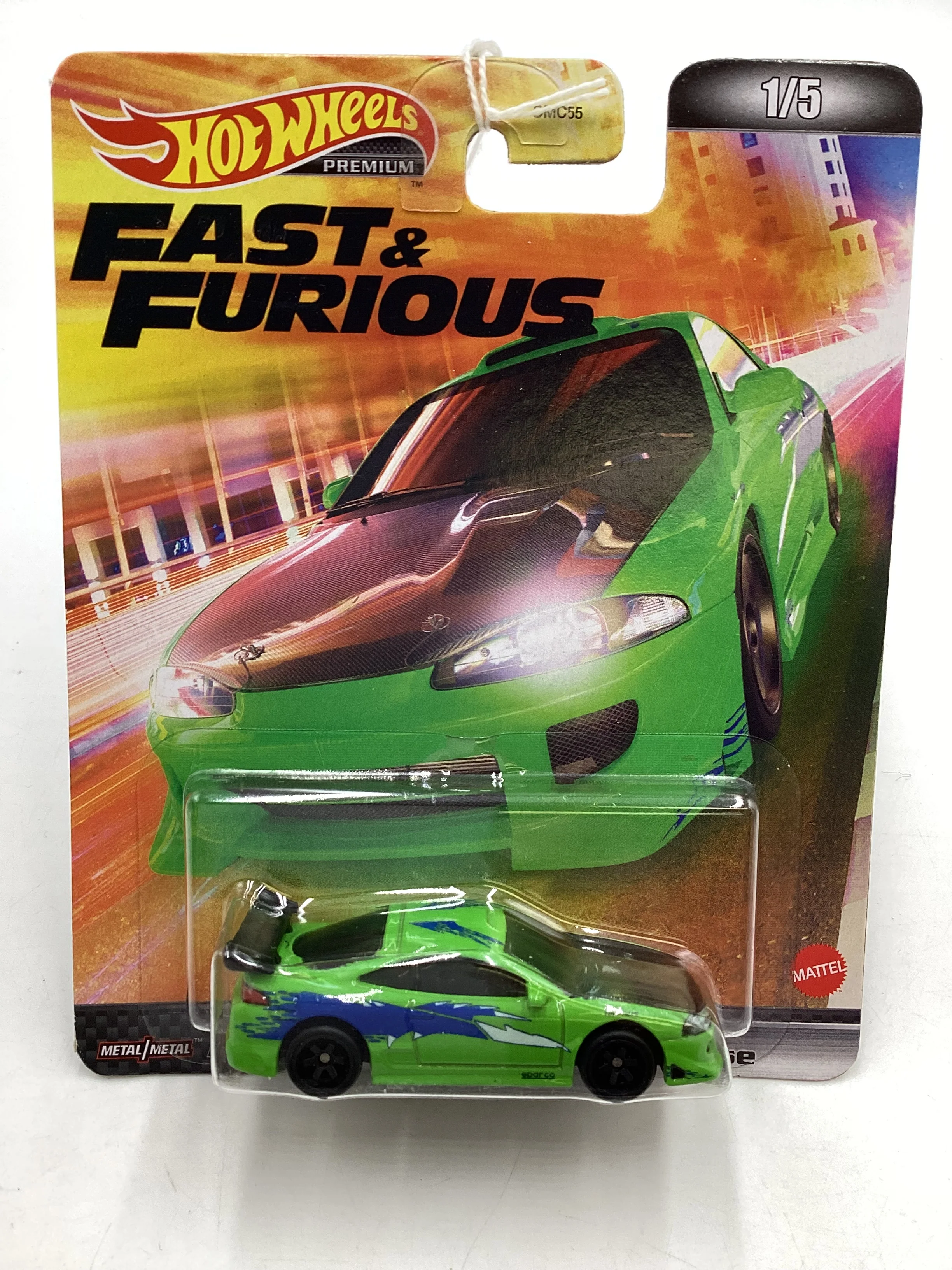 2022 Hot wheels Fast and furious #1 95 Mitsubishi Eclipse Green - Image 2