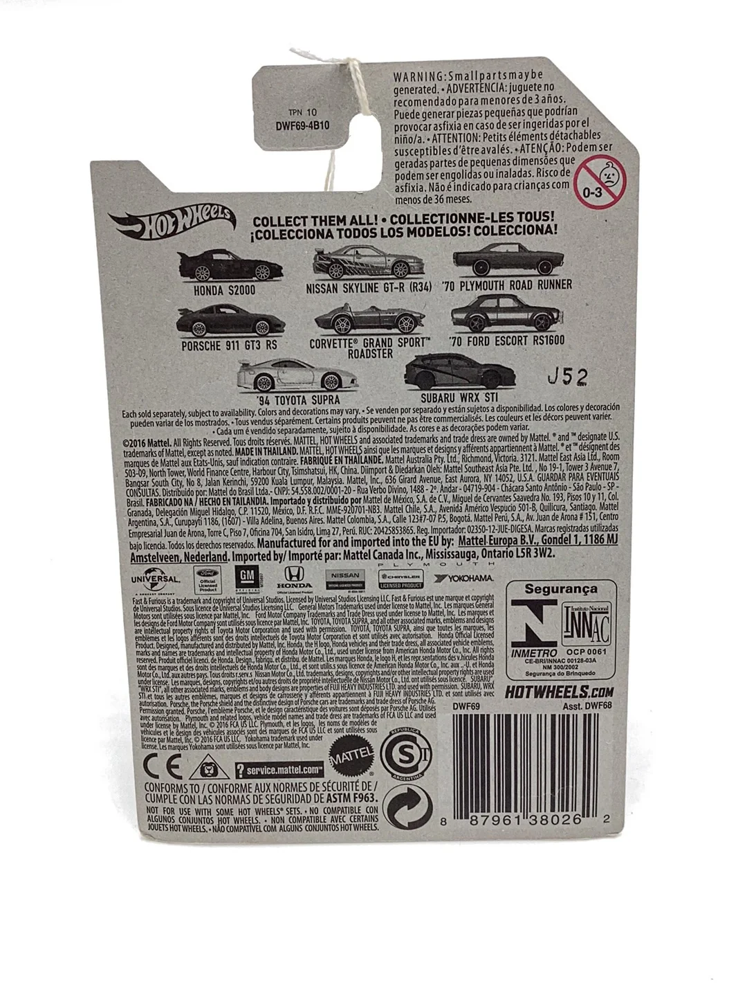 Hot wheels fast and furious 2/8 Nissan skyline GT-R (R34) with Protector - Image 7
