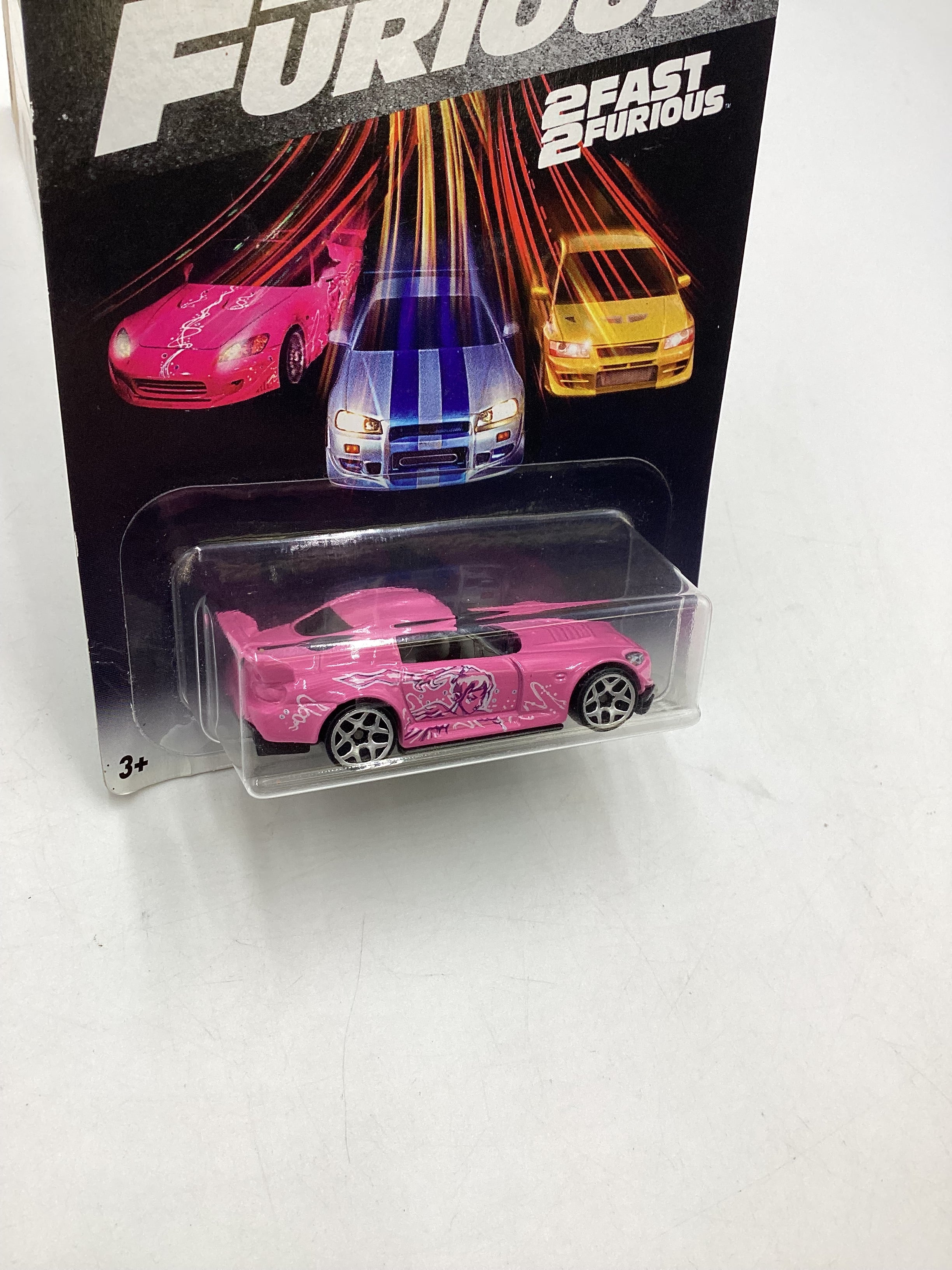 Hot wheels Fast and furious 2 Fast 2 Furious Honda S2000 #1 *Bad card* 74B - Image 4