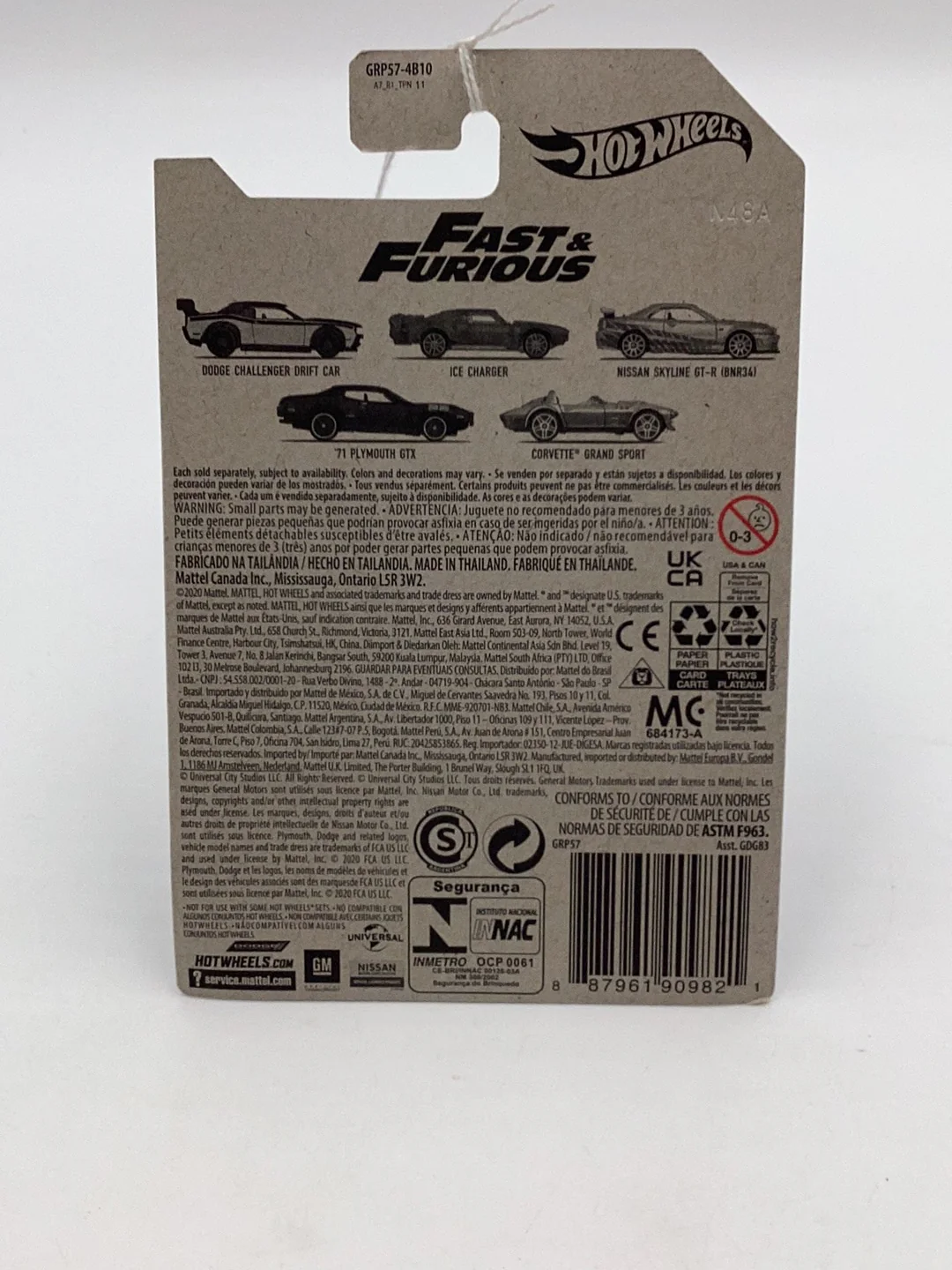 Hot wheels fast and furious 71 Plymouth GTX 4/5  the fate of the furious 73H - Image 7