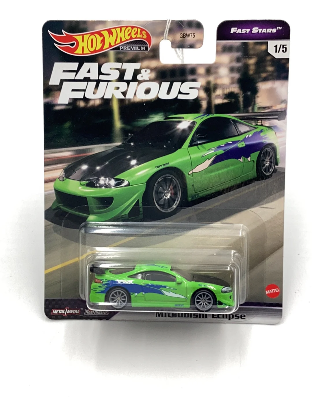 Hot wheels fast and furious Fast Stars 1/5 Mitsubishi Eclipse - Image 2
