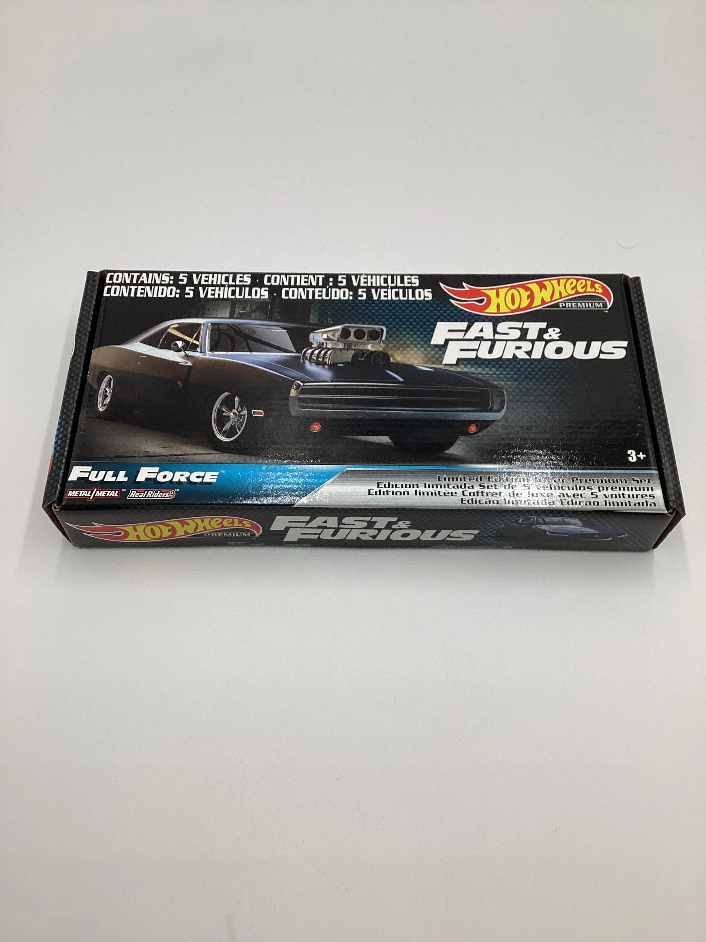 Hot Wheels Fast and Furious Full Force Sealed Premium 5 Car Set - Image 2