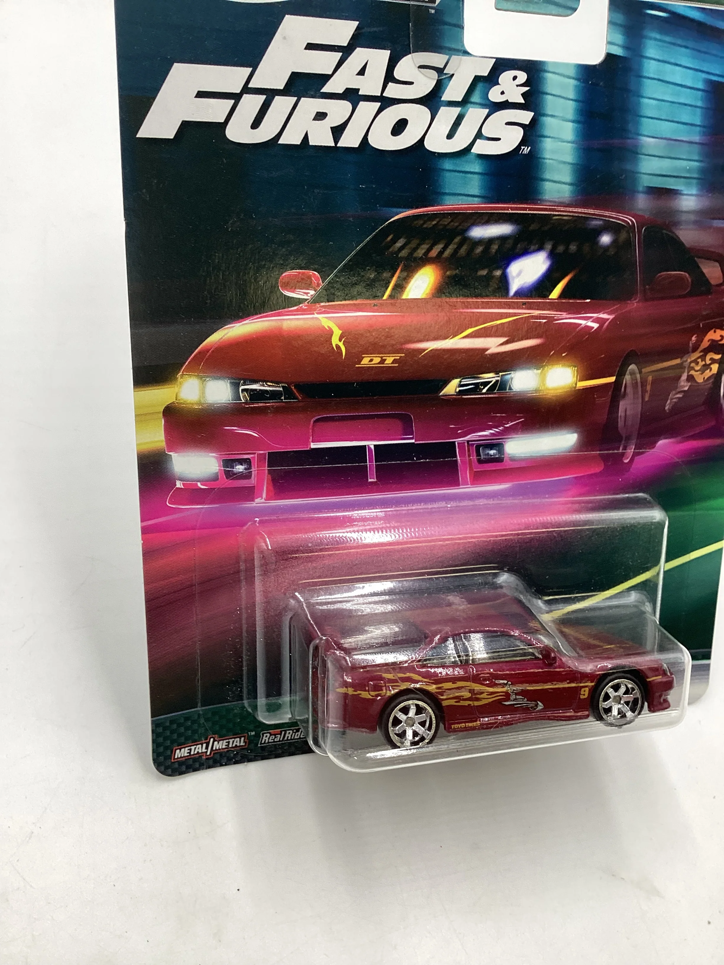 Hot wheels fast and furious Original Fast 1/5 #1 Nissan 240SX (S14) with protector - Image 5