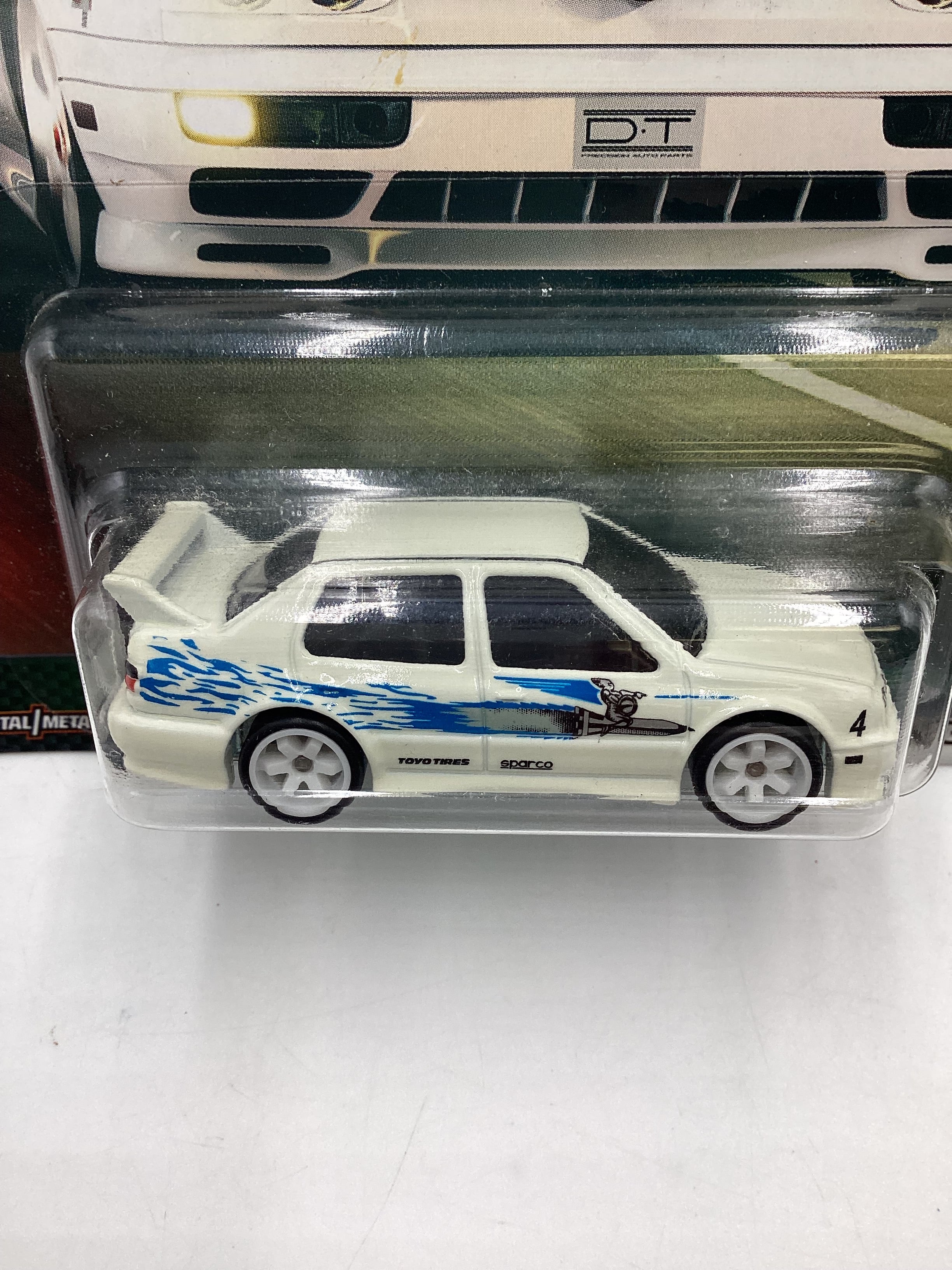 Hot Wheels Fast and furious Original Fast 4/5 #4 Volkswagen Jetta MK3 W/ protector - Image 2