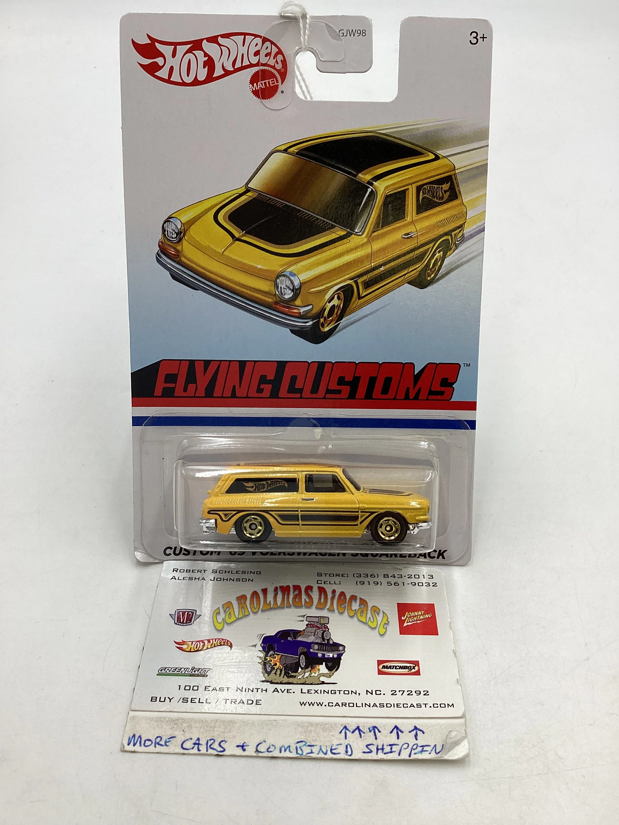 2020 Hot wheels Flying customs Custom 69 Volkswagen Squareback 156B