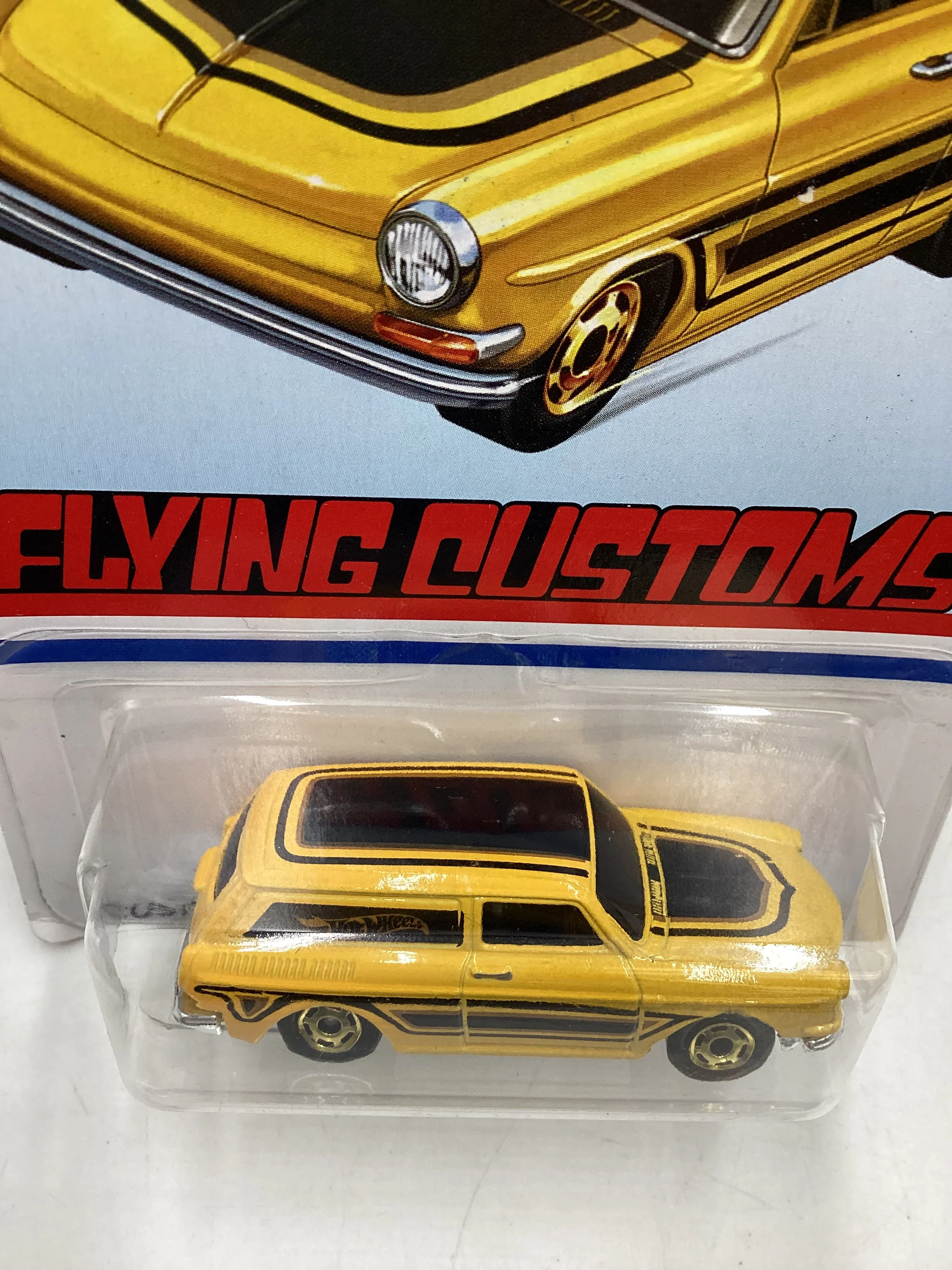2020 Hot wheels Flying customs Custom 69 Volkswagen Squareback 156B - Image 6