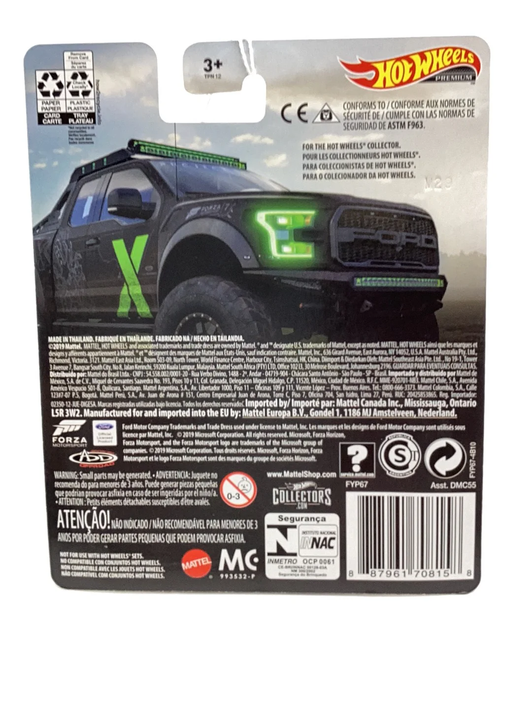 Hot wheels Forza Motorsport ‘17 Ford F-150 Raptor 242C - Image 6