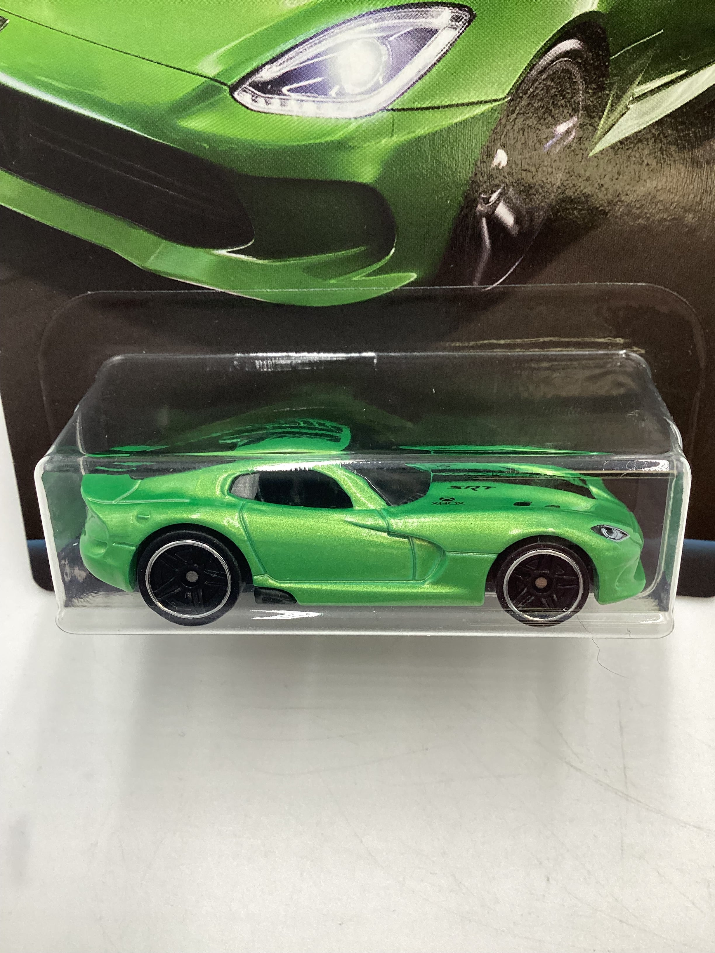 2017 Hot Wheels Forza Motorsport #5 13 SRT Viper Green 154C - Image 3