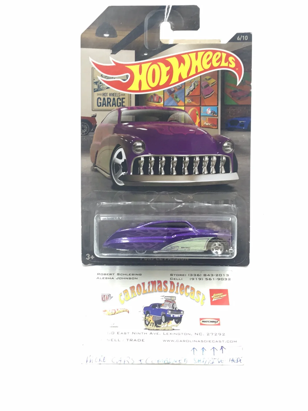 Hot Wheels Garage Series Purple Passion 6/10 II7