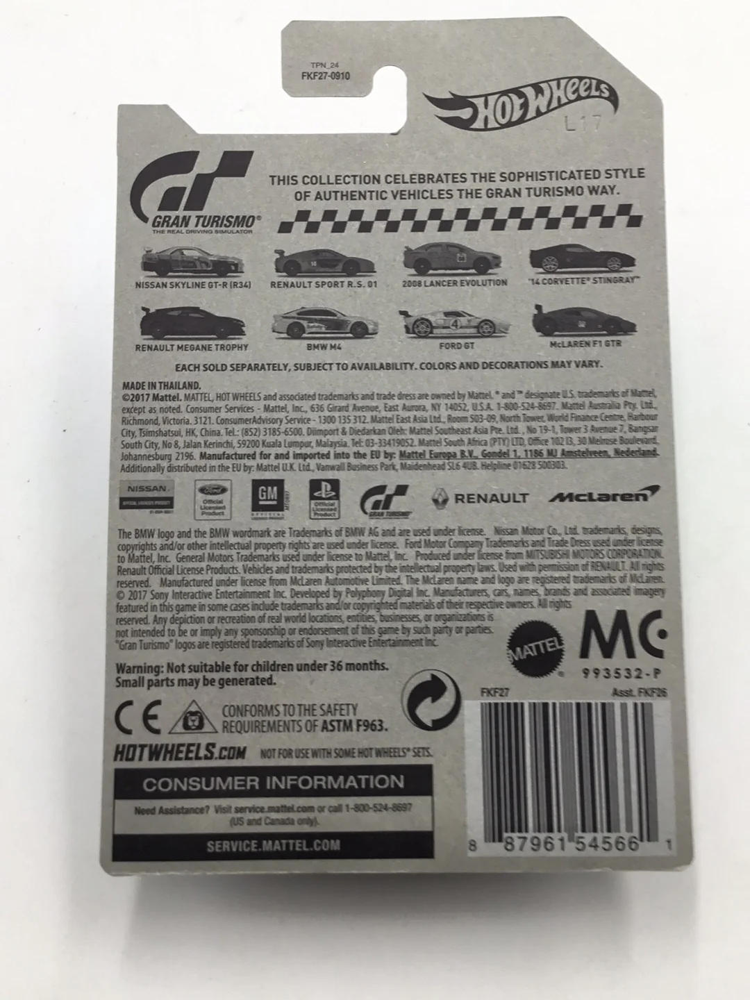 Hot wheels Gran Turismo #1 Nissan Skyline GT-R (R34) - Image 6