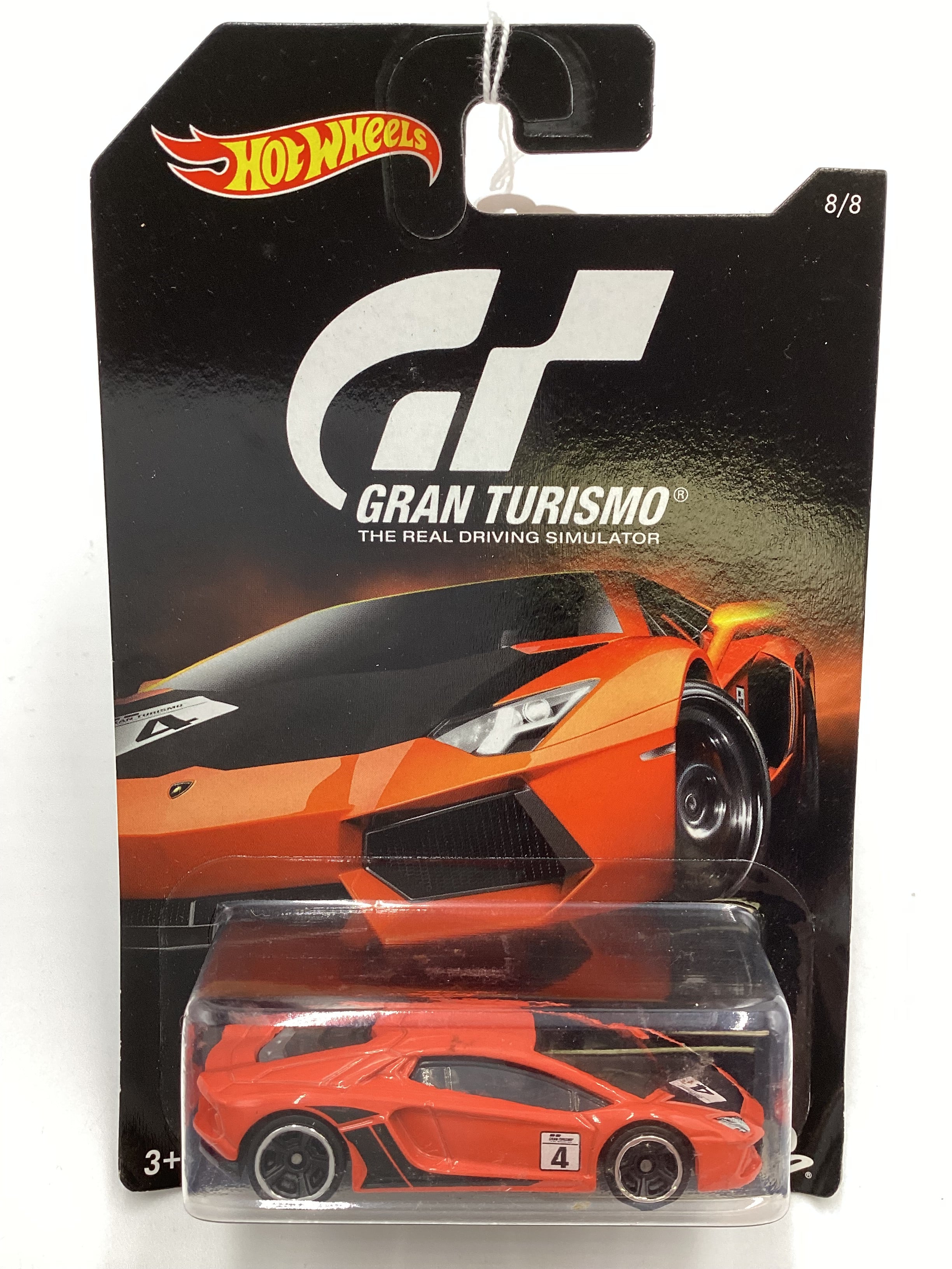 Hot Wheels Gran Turismo #8 Lamborghini Aventador LP 700-4 Orange 152C - Image 2