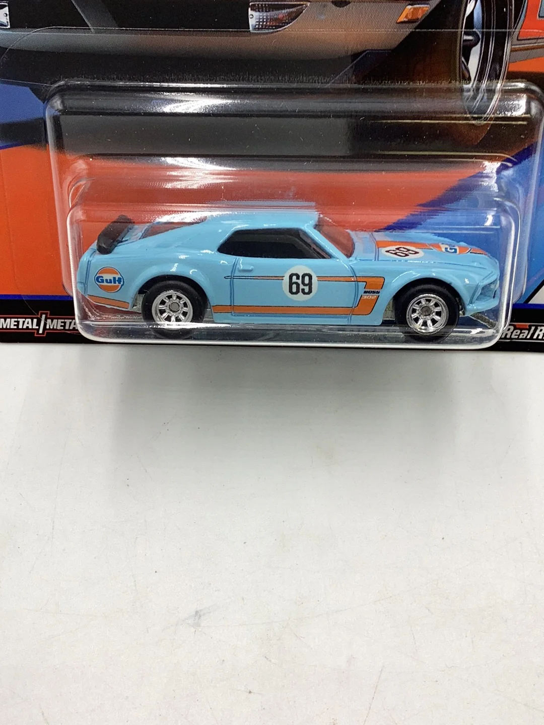 HOT WHEELS GULF 69 Ford Mustang Boss 302 2/5 245C - Image 3