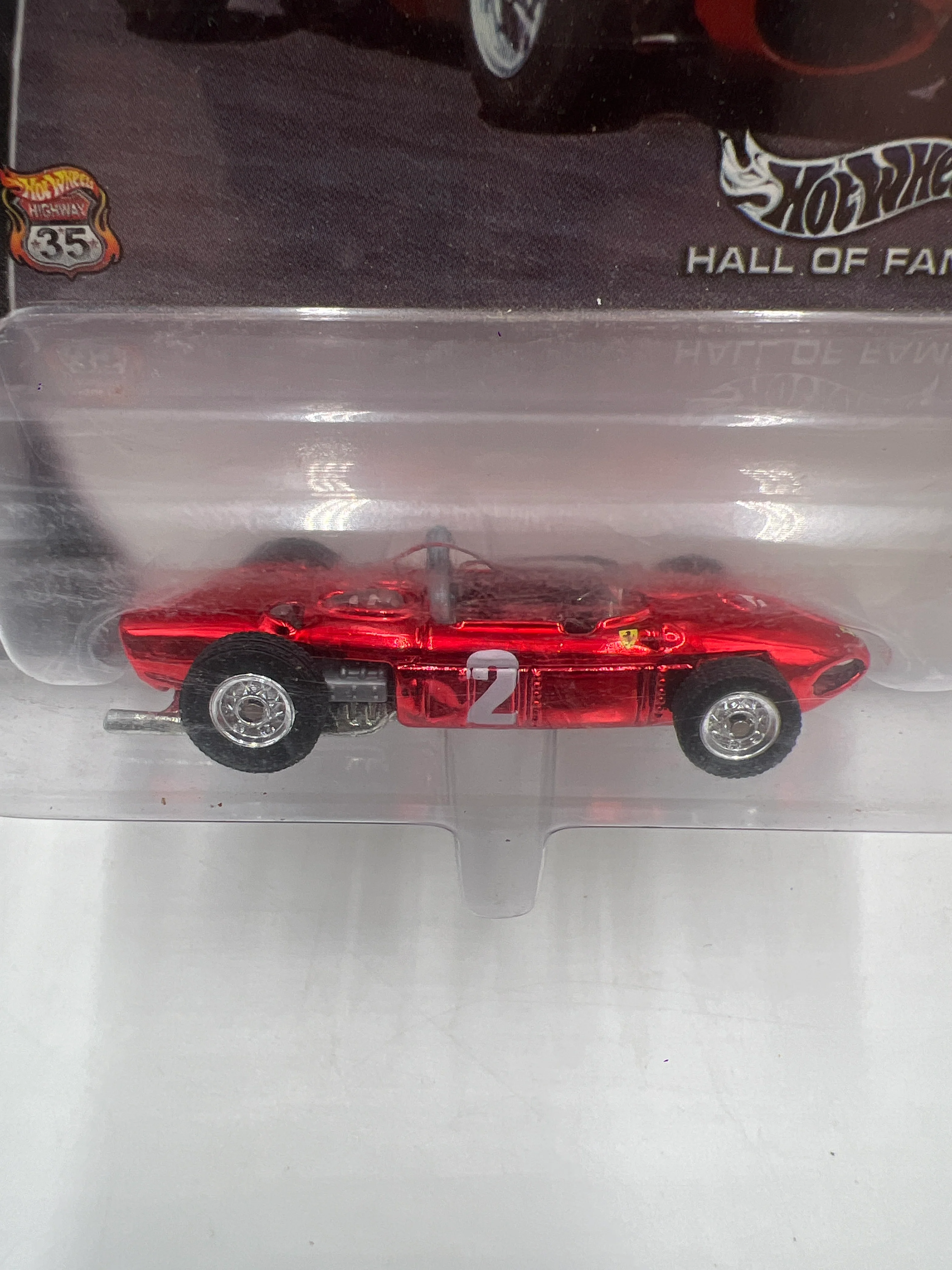 Hot Wheels Hall of Fame Milestone Moments Ferrari 156 F1 Red - Image 3