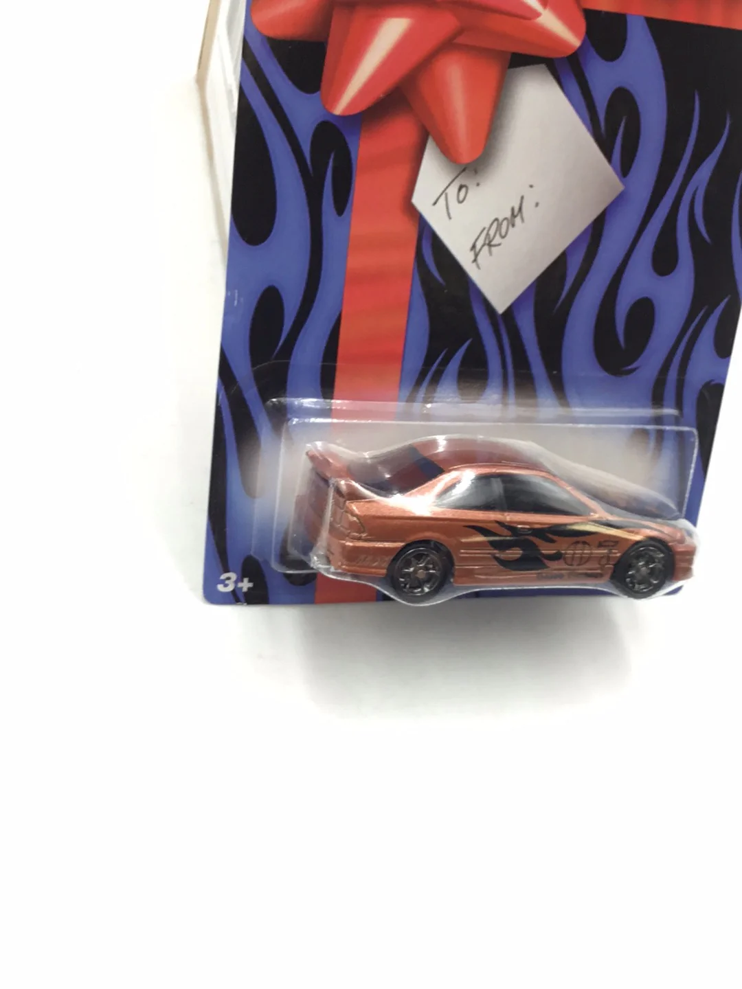 Hot Wheels Happy Birthday Card Honda Civic W/protector real riders  VHTF - Image 3