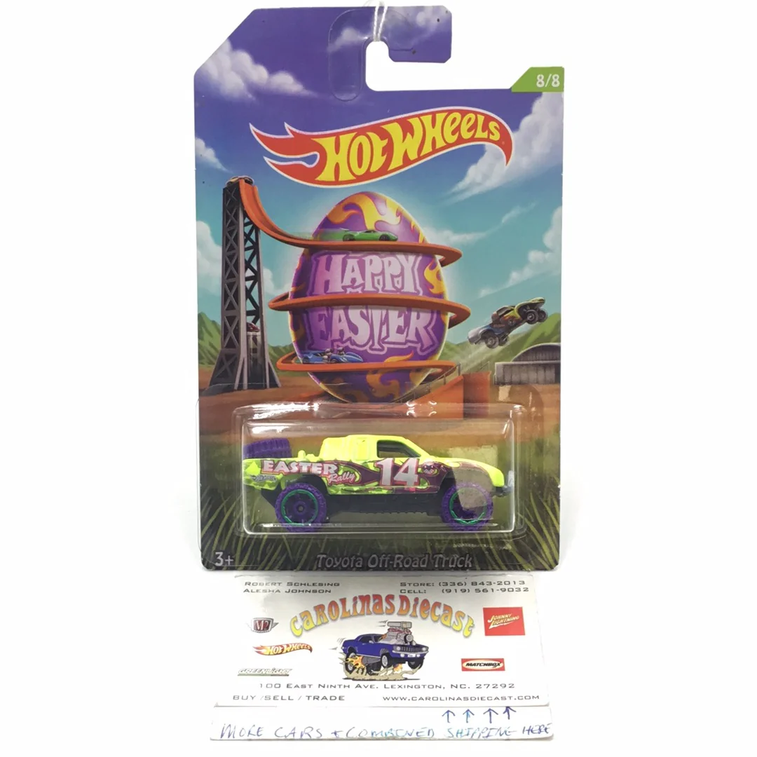 Hot wheels happy Easter Toyota Off Road Truck KK5