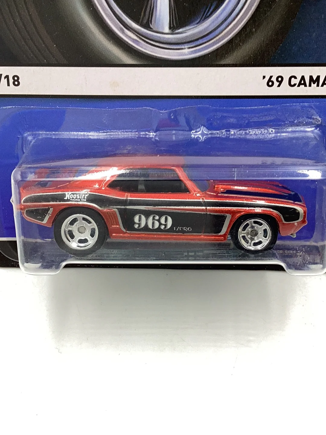 Hot wheels Heritage 69 Camaro real riders (bad card) L1 - Image 2
