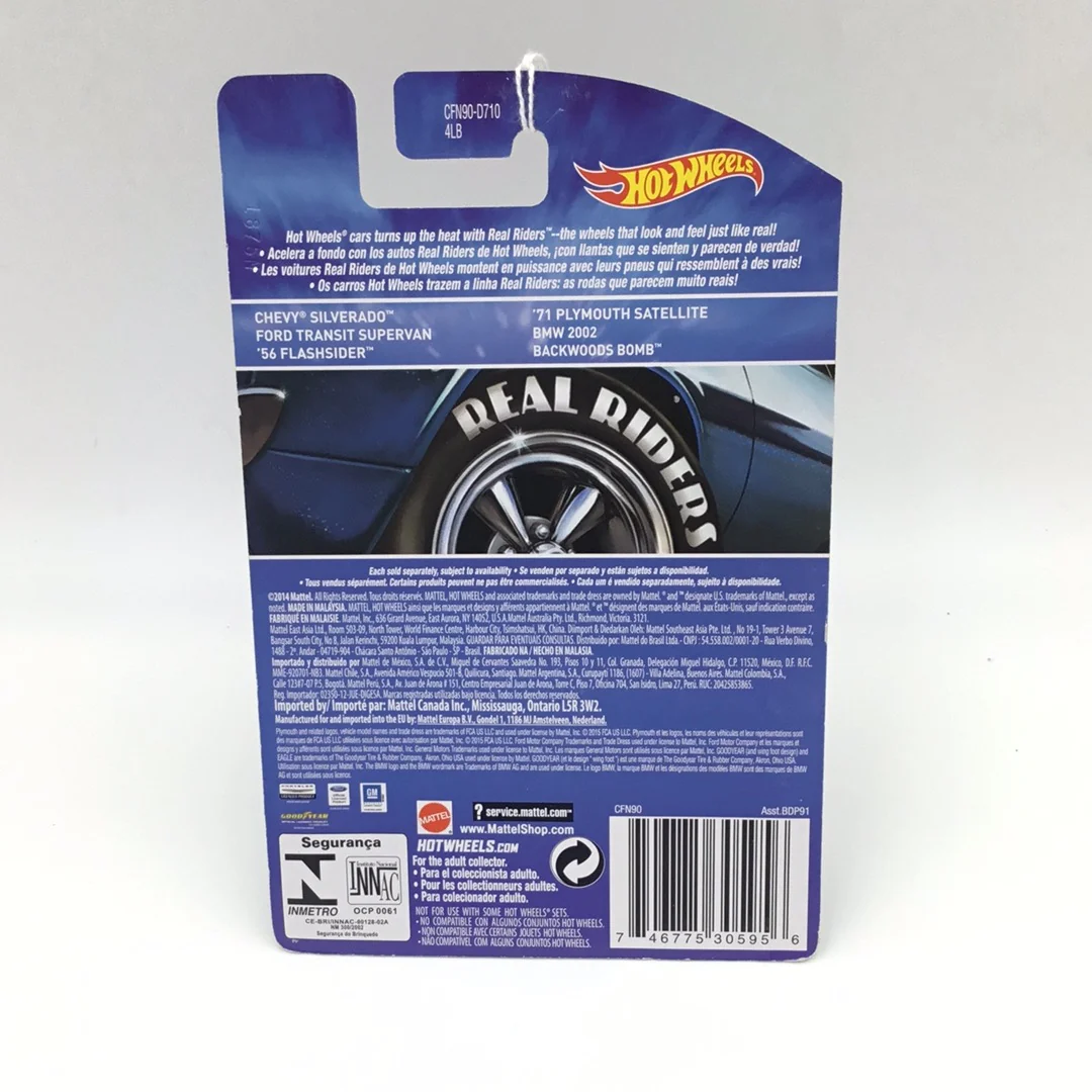 Hot wheels heritage real riders Backwoods Bomb 9/18 N5 - Image 4