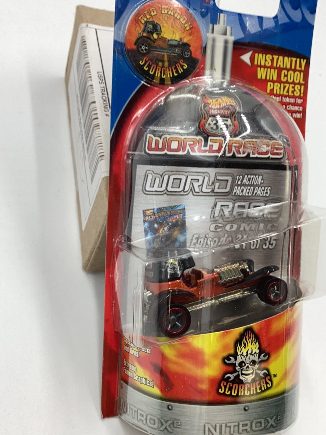 Hot wheels Highway 35 World Race Red Baron 31/35 - Image 3
