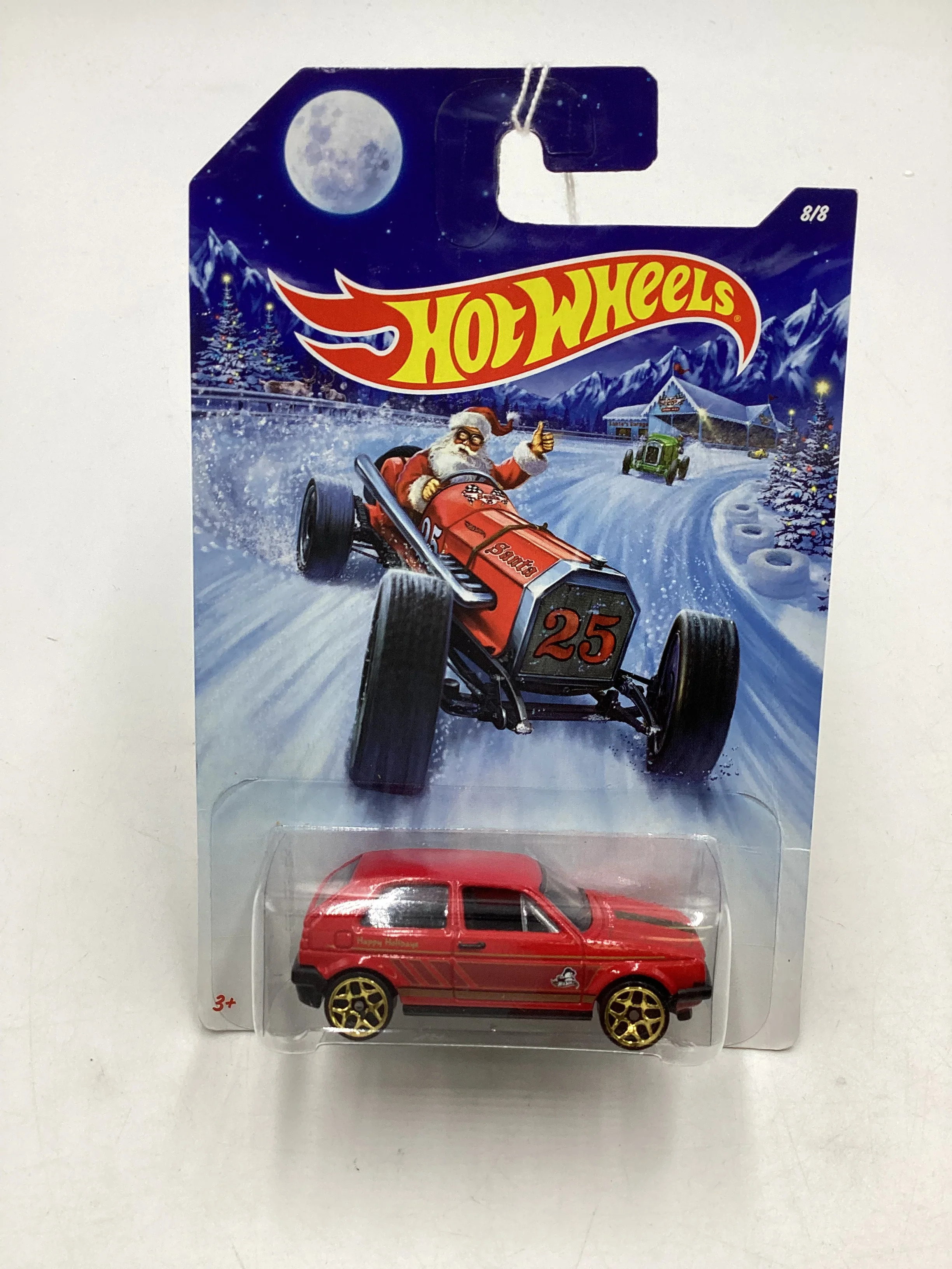 Hot wheels Holiday Hot Rods 8/8 Volkswagen Golf 155D - Image 2