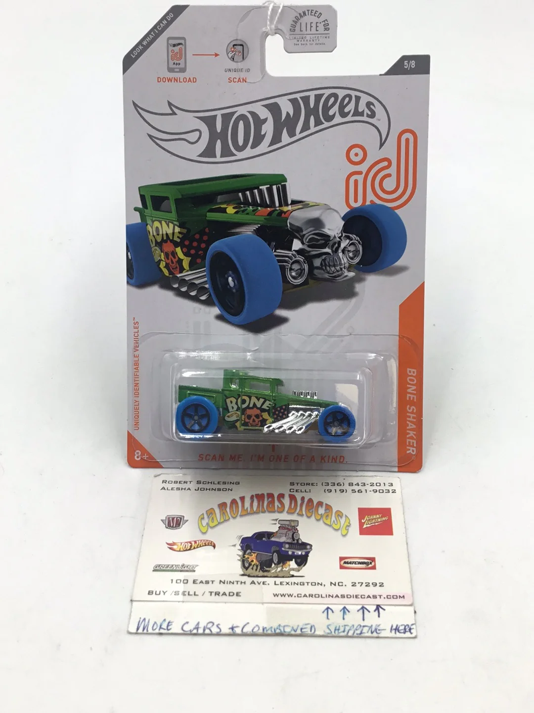 Hot Wheels ID Bone Shaker Chase CC1