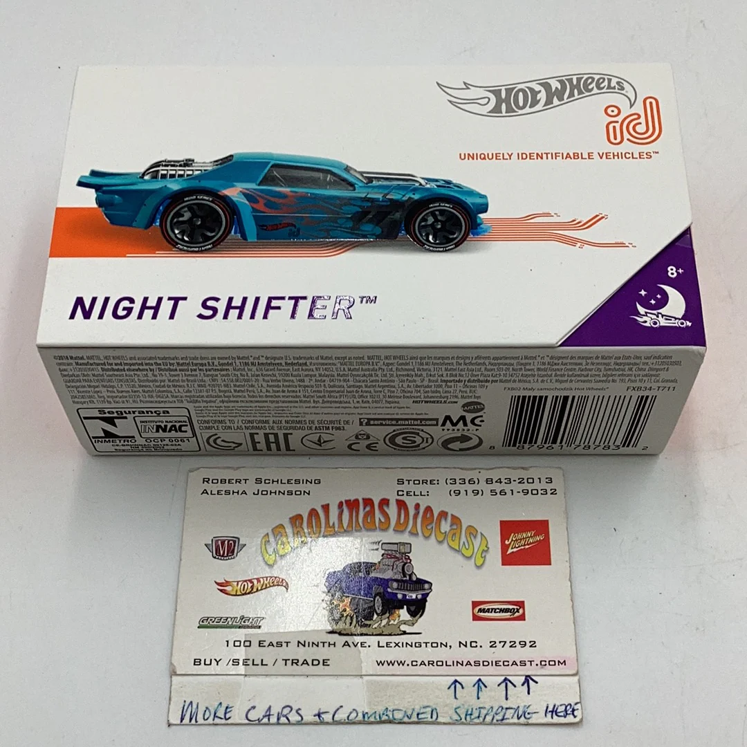Hot Wheels ID Night Shifter series 1