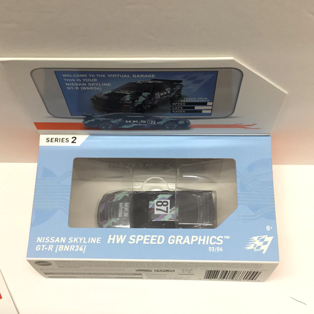 Hot Wheels ID Nissan Skyline GT-R BNR34 HKS series 2 VHFT - Image 3