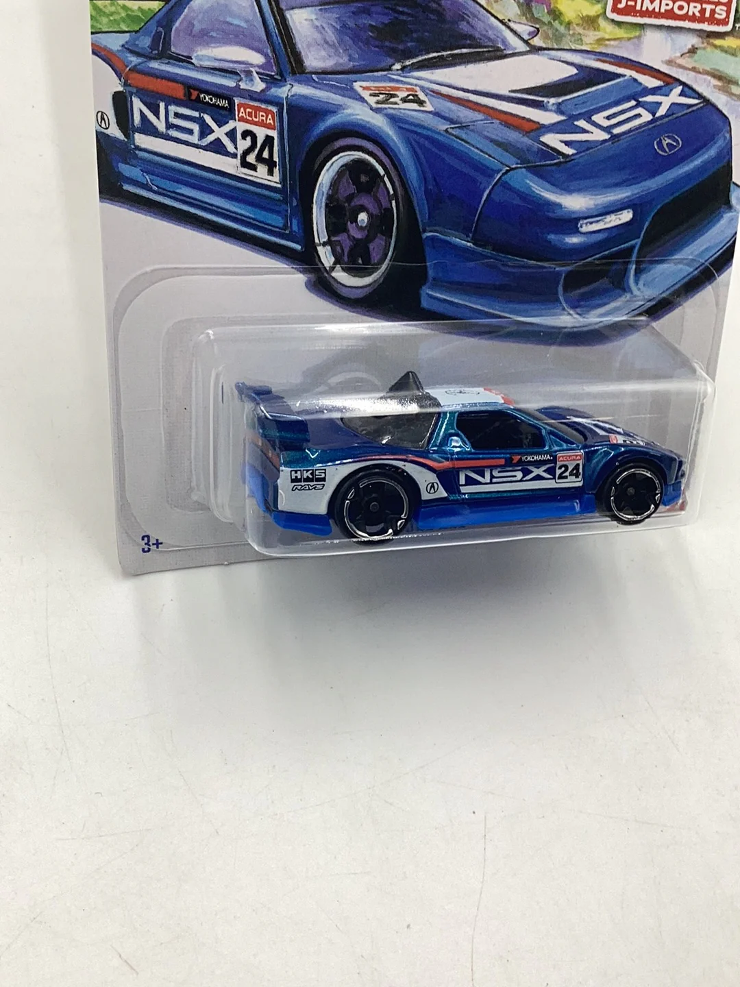 Hot wheels J-Imports Acura NSX Walmart exclusive 5/5 KK5 - Image 3