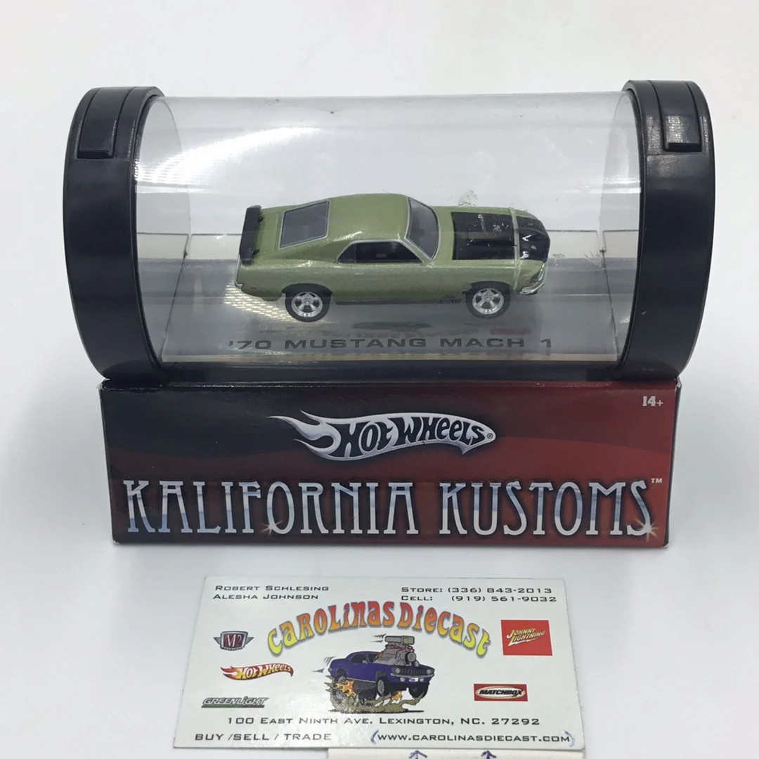 Hot wheels Kalifornia Kustoms 70 Mustang Mach 1