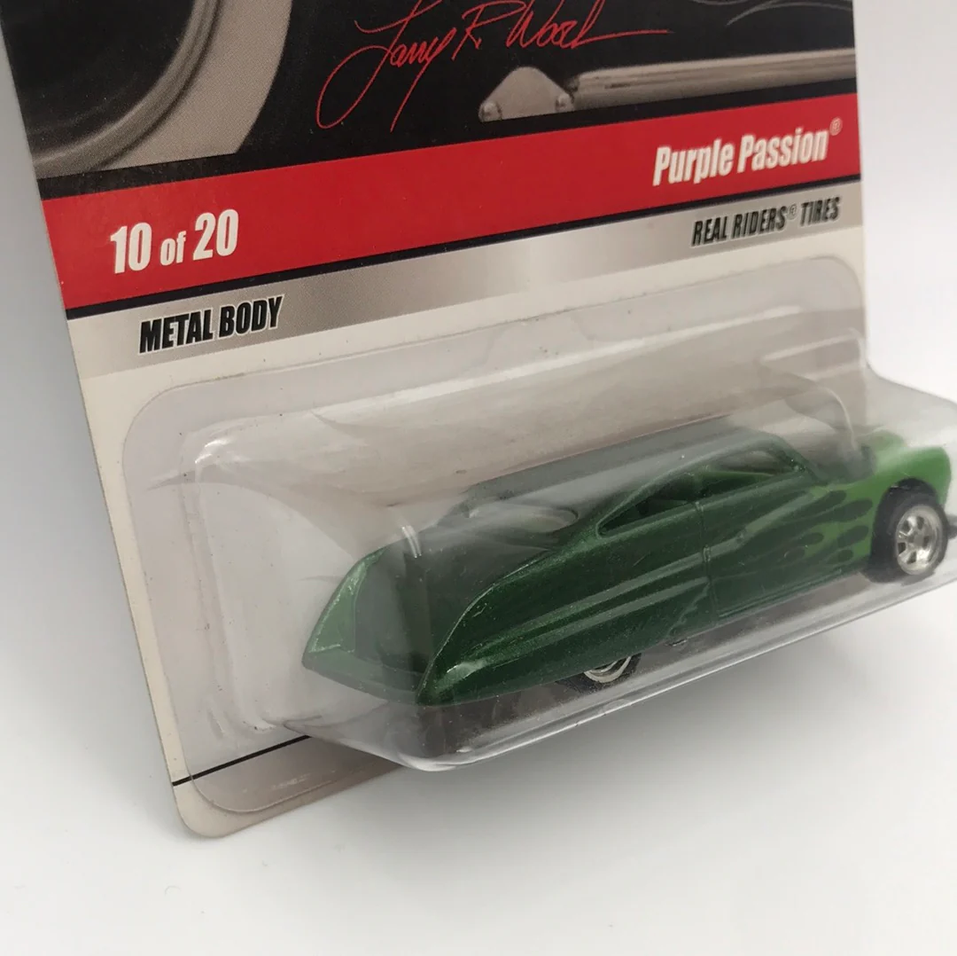 Hot wheels Larrys garage 10 of 20 Purple Passion real riders 265G - Image 4